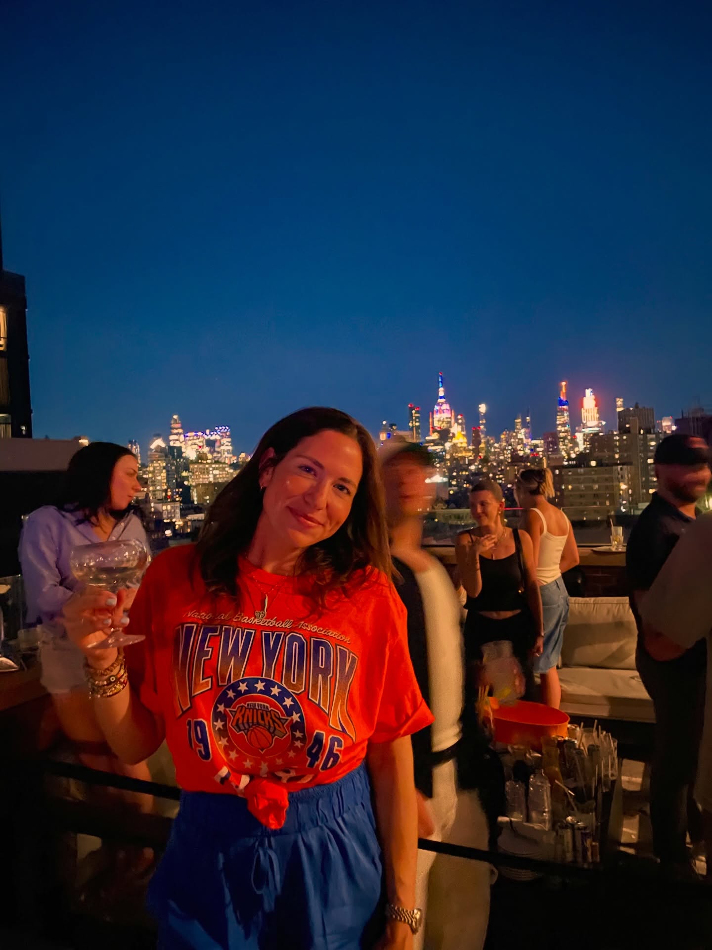 what a time to be living in the greatest city 💙🧡
