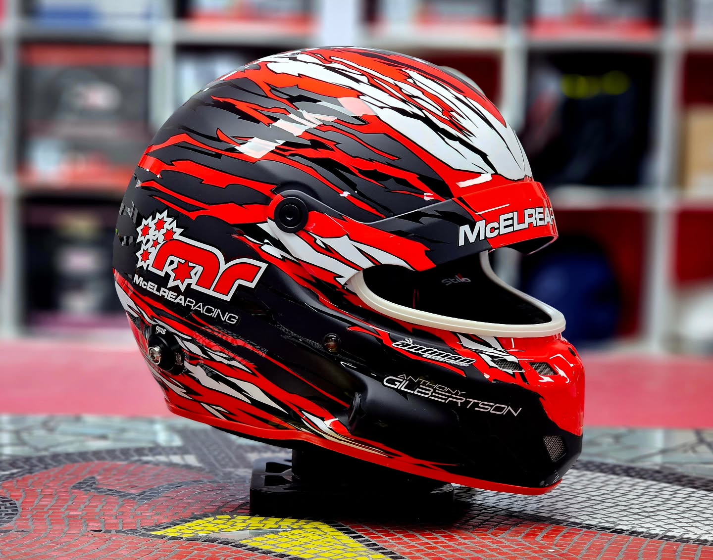 @gilbo.tony 2026 design. This came up a treat. Just intime for this weekends racing. Good luck mate!! @antman_custom_trix @stilo_official @vsportaustralia @mcelrearacing @nickmossdesign