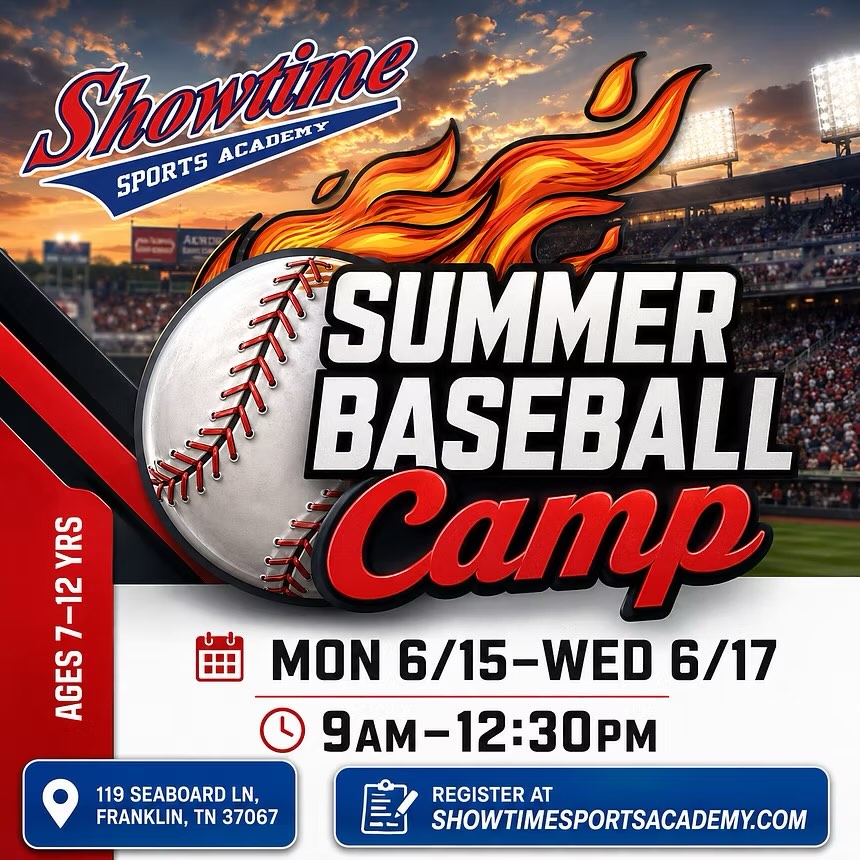 Only a few spots left! This coming Monday our Summer Baseball Camp is open from ages 7 to 12 years old. Our top instructors will take you through every facet of the game to not only to be a better baseball player, but also provide great insight on how to build your mental game as well. Register today before all of the spots are gone!