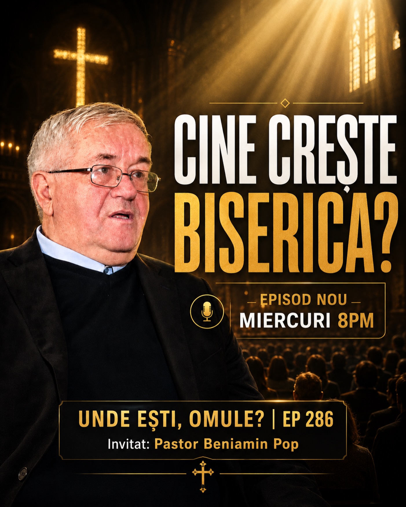 Episod Nou — UNDE EȘTI, OMULE? | EP 286
Invitatul nostru este Pastor Beniamin Pop, de la Biserica Penticostală „Betania” Melbourne, într-o discuție foarte importantă despre Duhul Sfânt și lucrarea Lui în Biserică.
Tema episodului:
„Biserica se înmulțea prin Duhul Sfânt”
Este Biserica de astăzi dependentă de Duhul Sfânt?
Ce face Duhul Sfânt ca Biserica să crească numeric și spiritual?
Cum trebuie să fie relația personală a credinciosului cu Duhul Sfânt?