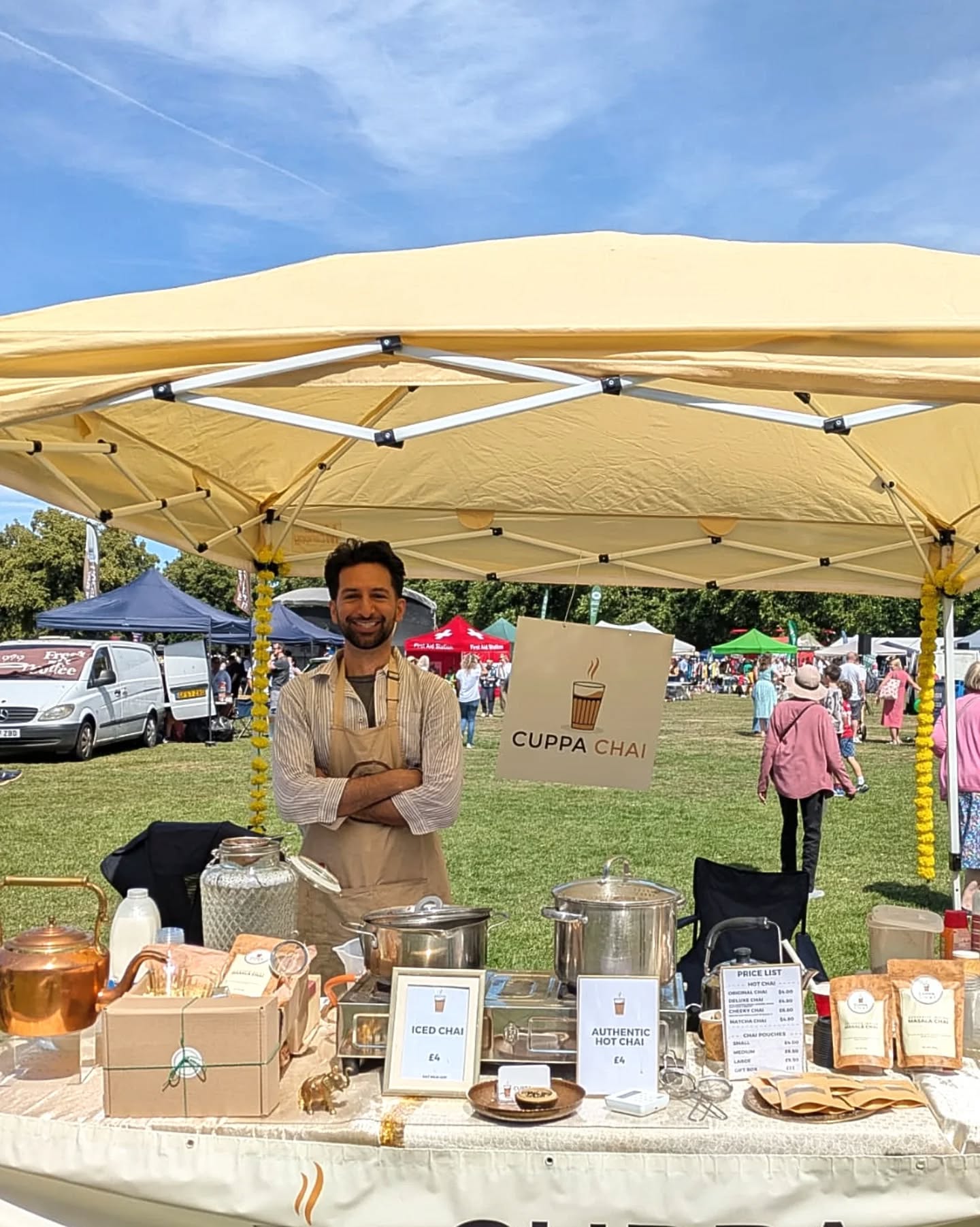 ☀️ Amazing day at Ham Fair this weekend! Already pencilled in for next year 👀
My highlight of the day was having one of my long time, online customers come and meet me in person!! She has ordered many bags from the website in the past, and she came over to say hi during the fair! As soon as she said her name I knew who she was, and I was able to have a lovely chat with her. It genuinely made my day, and I'm still thinking about it 😁🙏