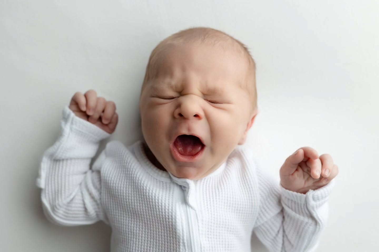 He said “I’ll model… but only after this yawn”.