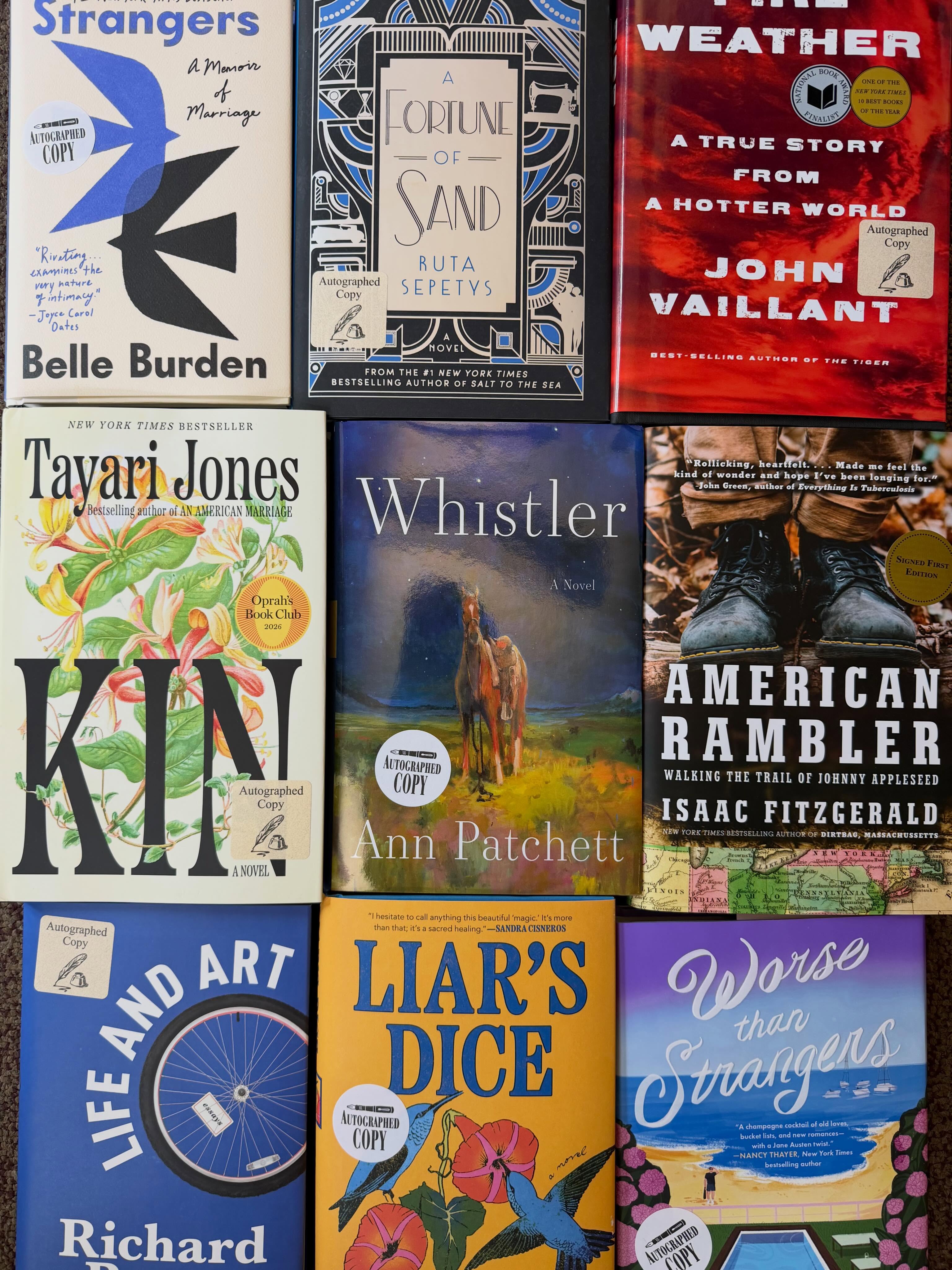 What an amazing 15th annual @nantucketbookfestival. We have autographed copies remaining from the weekend at Mitchell’s Book Corner.