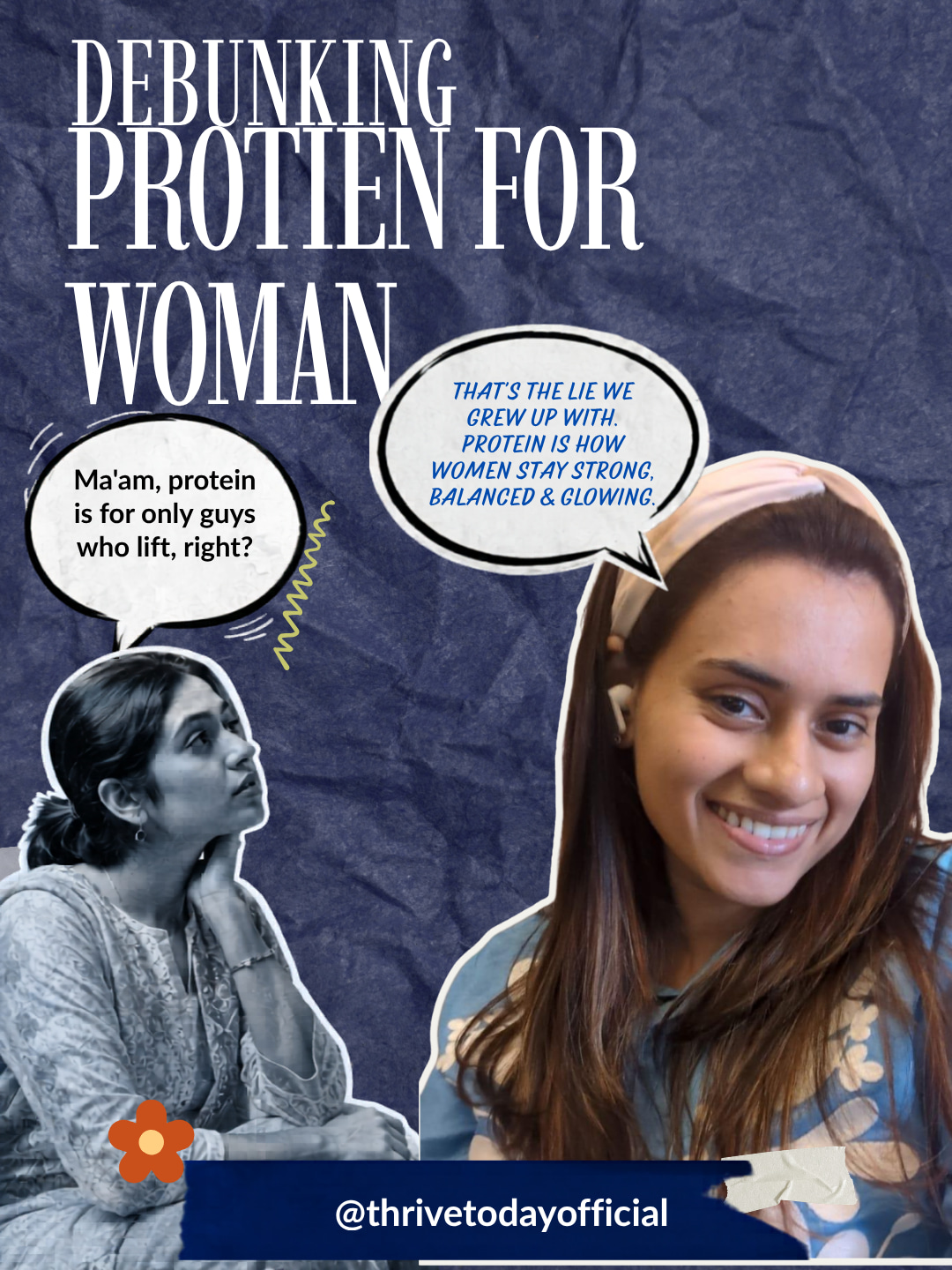 Not just for building muscle—but for hormones, energy, metabolism, hair health, and healthy aging.
If you're constantly tired, struggling with cravings, losing hair, or finding recovery difficult, your body might be asking for more protein.
Your body is built from protein. Start feeding it accordingly.
#WomensHealth #ProteinForWomen #HormoneHealth #HealthyLifestyle #NutritionTips #WellnessJourney