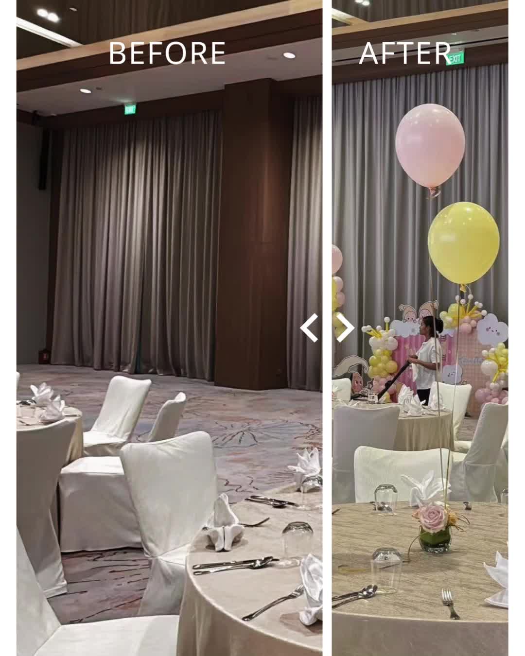 ✨ Celebrating 100 days of love, laughter, and precious milestones! ✨
We had the pleasure of transforming this elegant @paradoxsingapore hotel venue into a warm and memorable space for a little one's 100 Days Celebration. From the customized décor and balloon styling to the joyful moments shared with family and friends, every detail was thoughtfully planned to mark this special occasion.
Thank you for trusting us to be part of such a meaningful milestone. 💛
💌 Contact us to start planning your memorable event.
#100DaysBaby #BabyCelebration #HotelParty #EventPlannerSG #PartyStyling #MilestoneCelebration #SingaporeEventPlanner #partymastersingapore #ParadoxSingapore