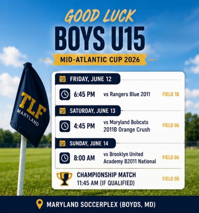 Good Luck Boys !!