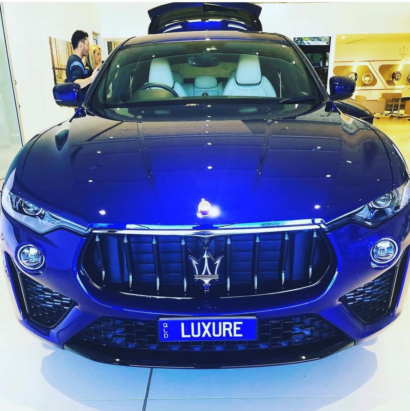 The beast turns five this week! Still running like a dream #maserati #dreamcar #luxurycars #truelove 💜🔱