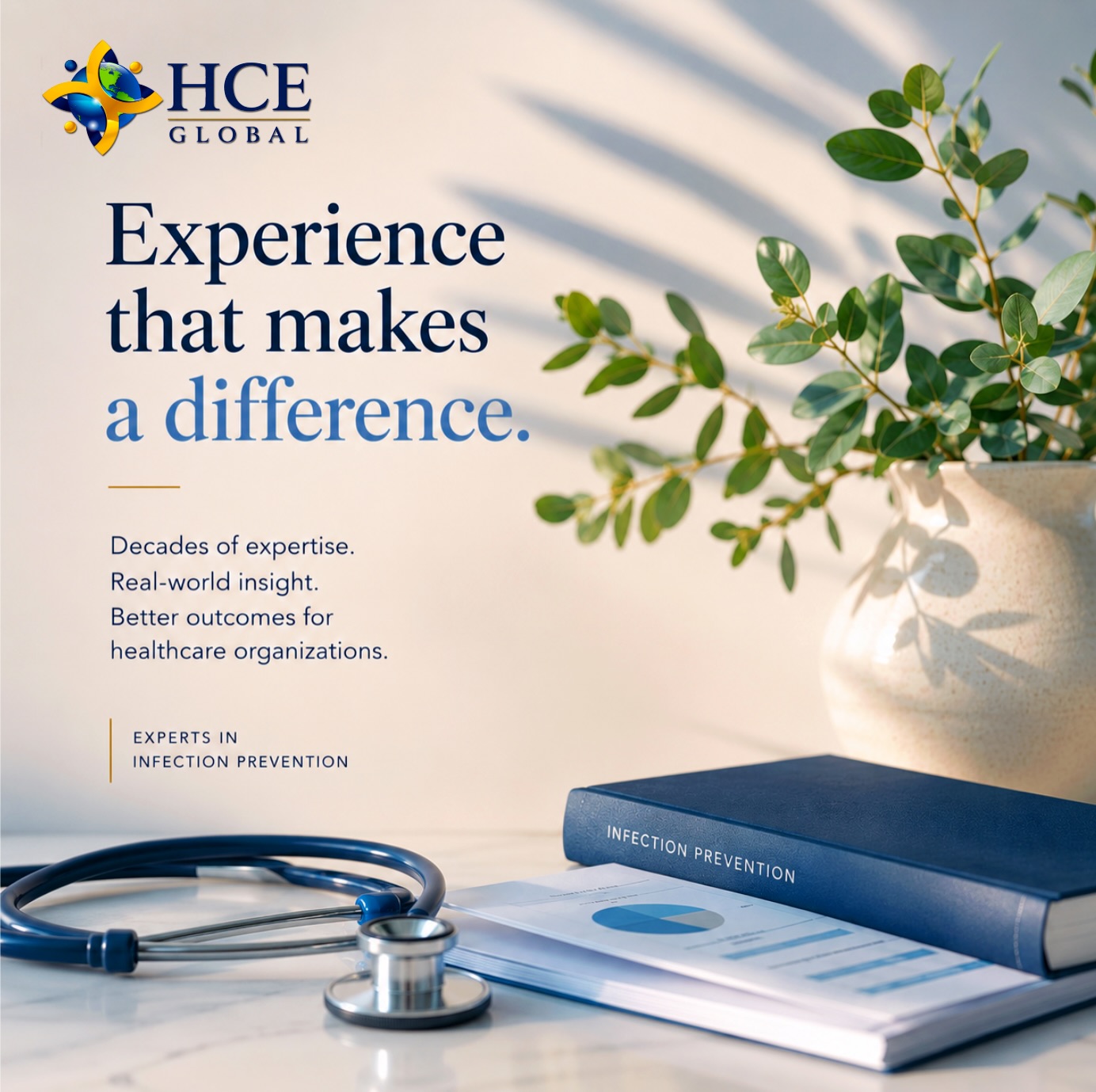 Experience that makes a difference.
Real-world expertise matters when healthcare organizations face complex challenges.
At HCE Global, decades of experience help turn insight into action.
#Healthcare #Medical #Doctors #Hospital #hceglobal