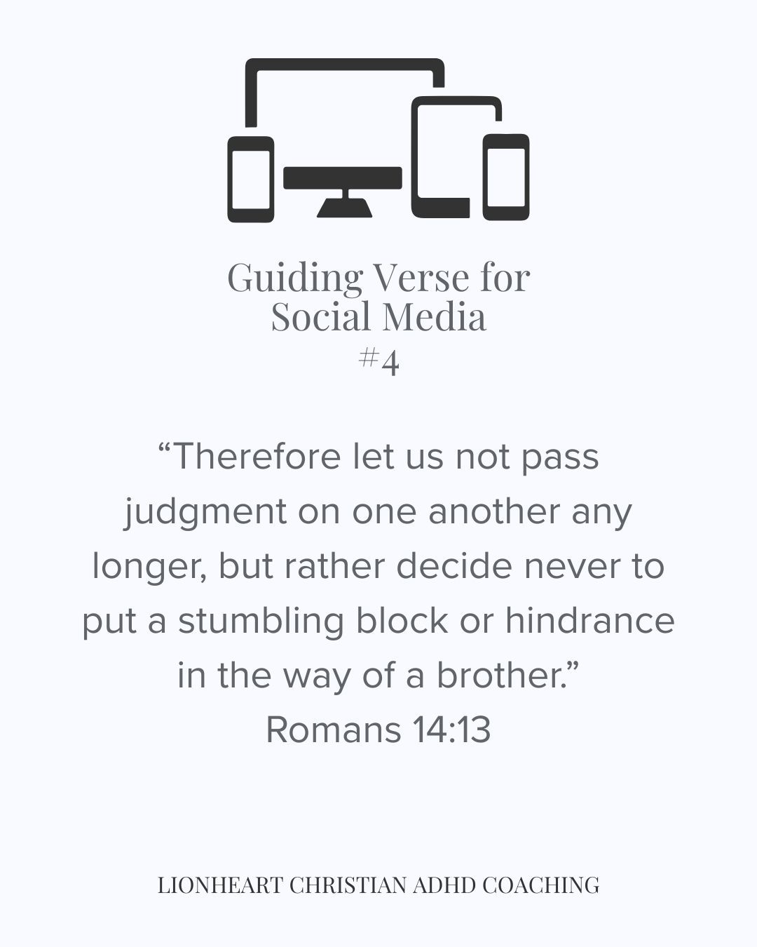 Endless scrolling can slowly form a habit of judging people we barely know. Coaching helps you recognize when content tempts you toward criticism instead of compassion. Holiness often requires stepping away from what trains the heart to judge.