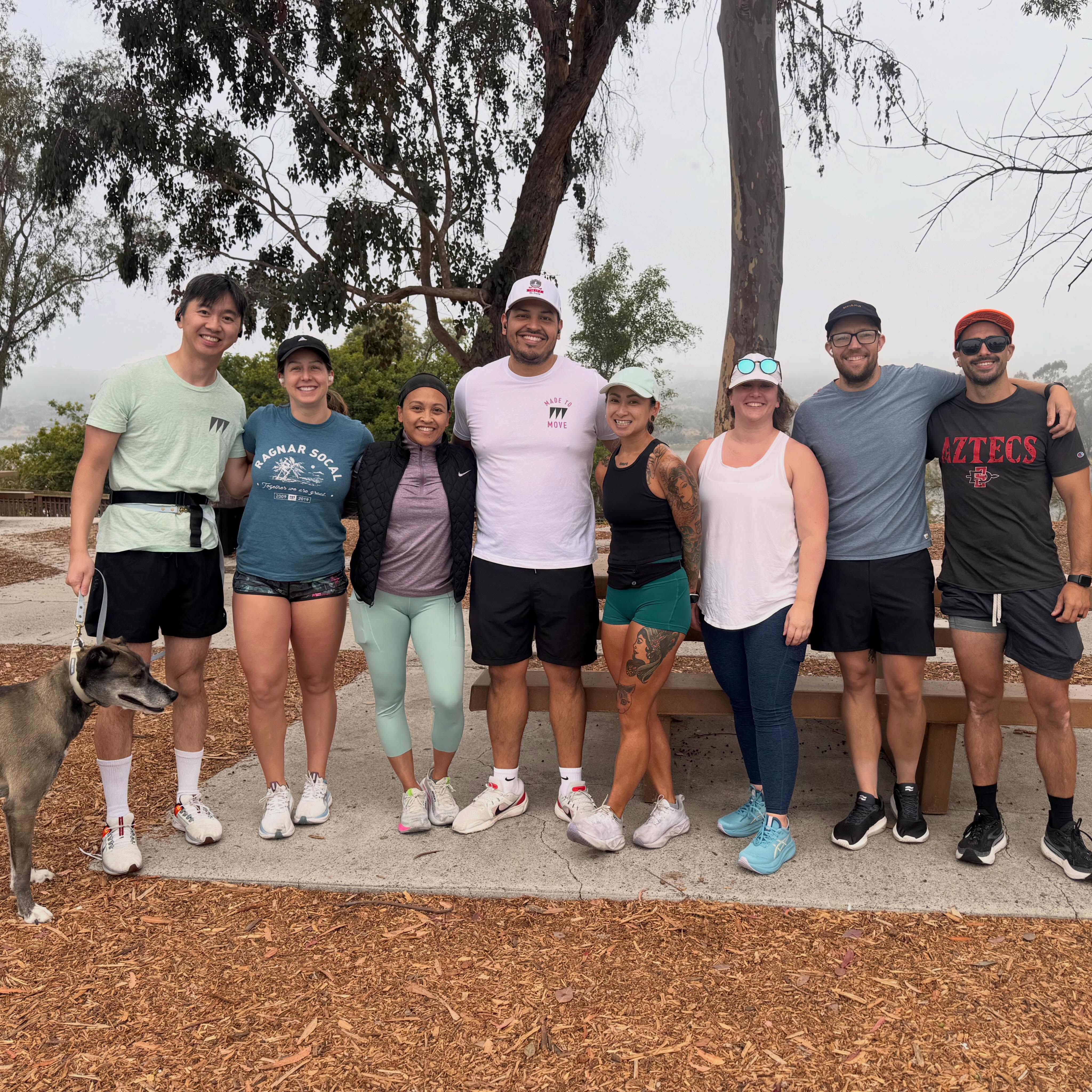 Sunday Morning miles with MVMNT Run Club 🏃🏻♀️🏃🏻🏃🏽♀️
Keep an eye out for our next Run Club Meet up in July! Run club is for everyone! Run, bike, walk, etc. all levels welcome to MOVE with us ✨