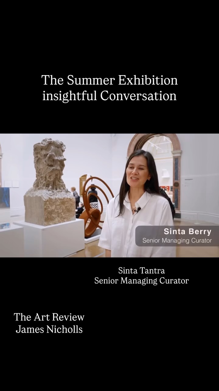 An insightful conversation with Sinta Tantra, Senior Managing Curator of the Royal Academy Summer Exhibition in London.
I was given special access inside the exhibition to discover the stories, artists and curators behind one of the art world's most anticipated events. @royalacademyarts @sintatantra
In this interview for The Art Review, Sinta shares why this remarkable exhibition continues to captivate audiences from around the world and remains one of the highlights of the cultural calendar.
What do you think makes a great exhibition?
#RoyalAcademy #SummerExhibition #ContemporaryArt #LondonArt #ArtNews