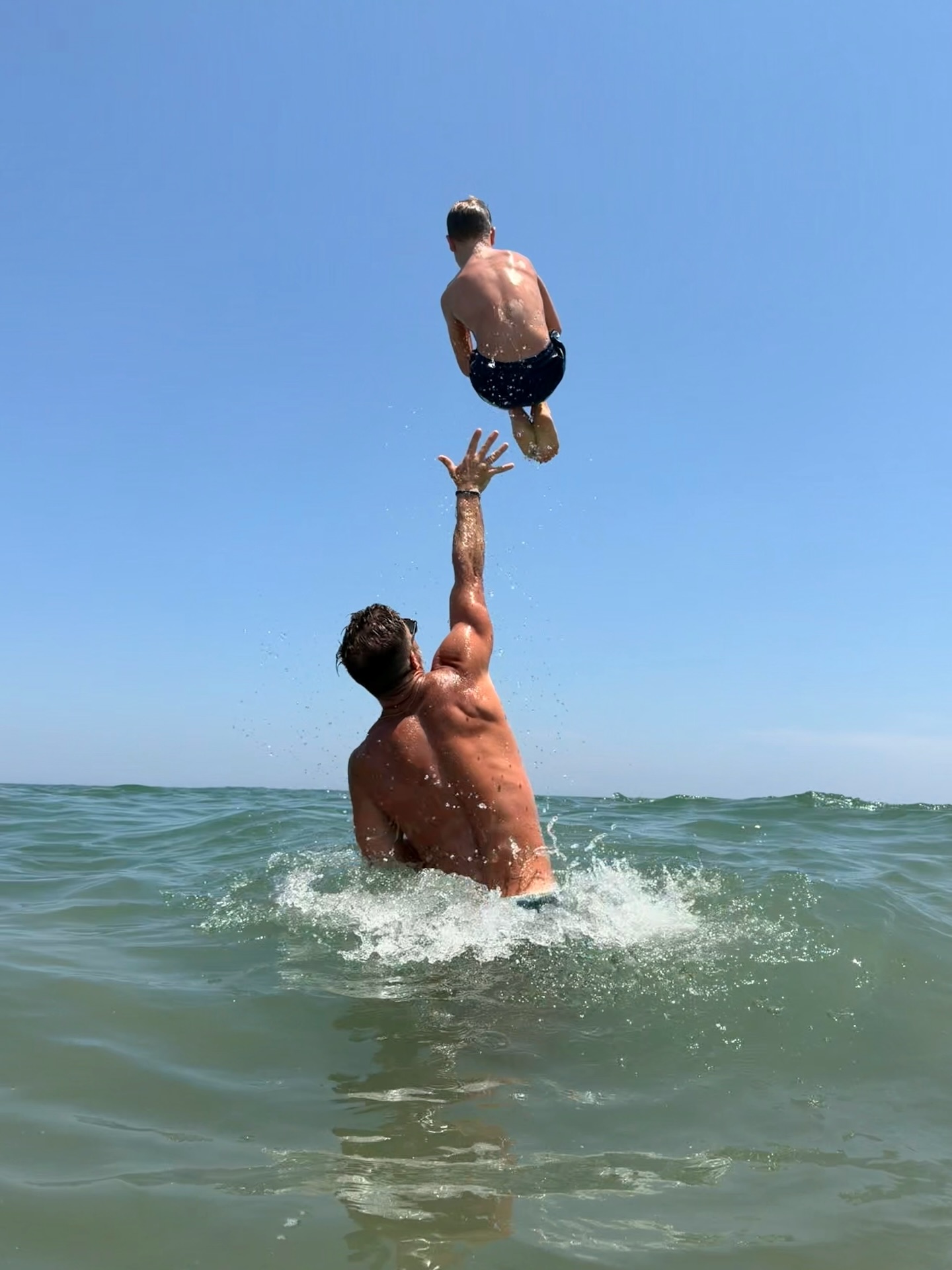 He’s not getting any lighter! 8th annual Coulter throw…
