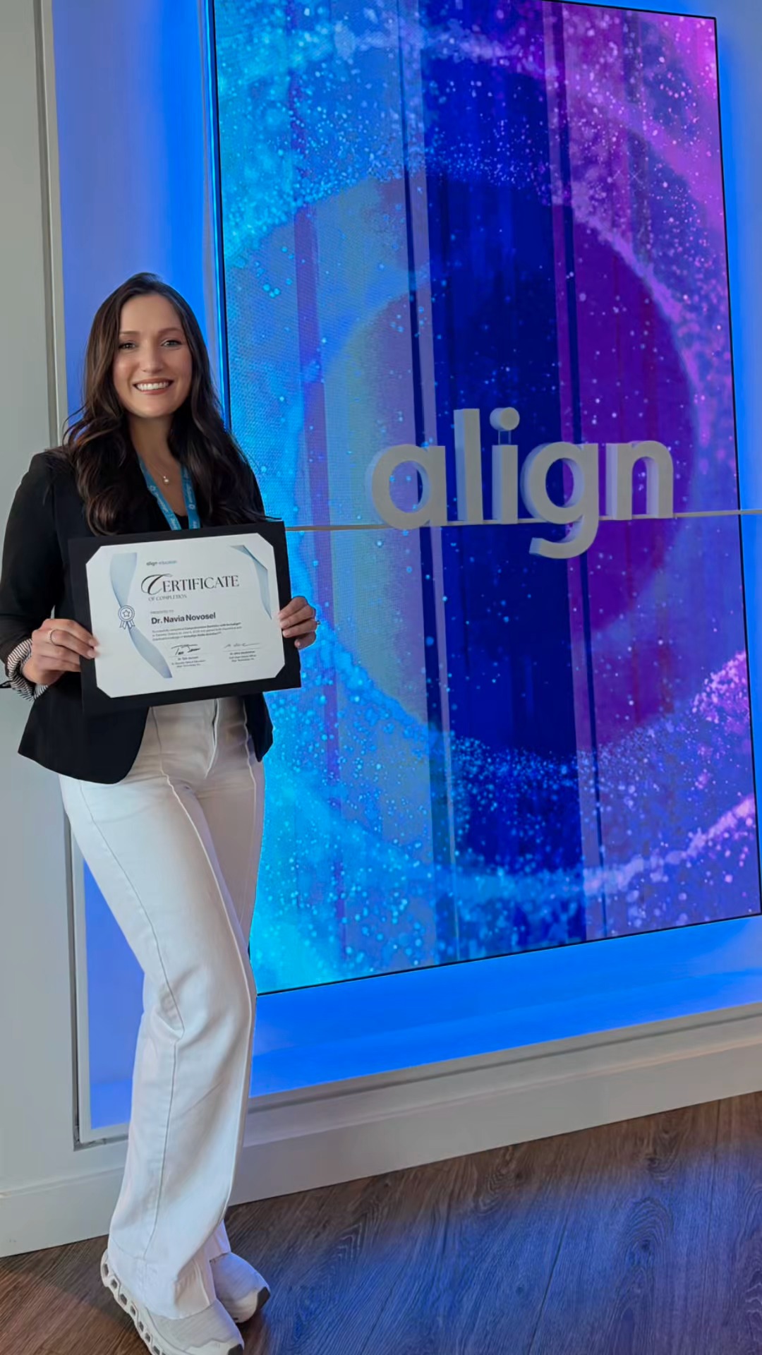 Dr. Novosel just got back from an Invisalign conference in Toronto and she did NOT come home empty handed 🦷⚡️
We're talking ClinCheck software, iTero scanners, facial scanning tech, and a certificate of completion from Align Education. Full nerd mode and we're here for it.
This is what happens when your dentist invests in leveling up - you get even better results!
#invisalignconference #detroitdentist #invisalignsmile #invisalignjourney
