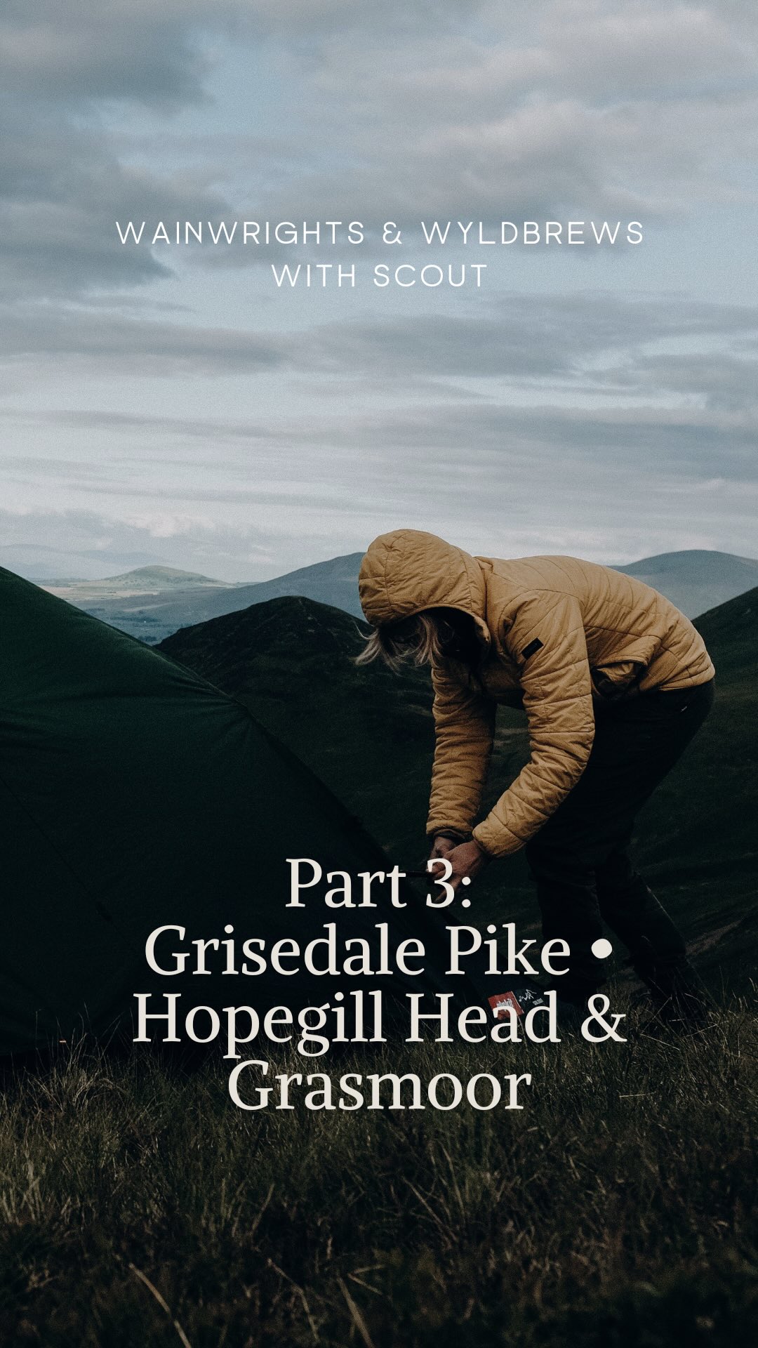 You can see the next instalment of ‘Carrying Scout up
Wainwrights’ on YouTube now (link in bio links).
Episode 2: Grisedale Pike, Hopegill Head and Grasmoor.
3 Wainwrights • 2 Wildbrews • 1 Wildcamp
#lakedistrict #wainwrights #mountaincoffee #hiking