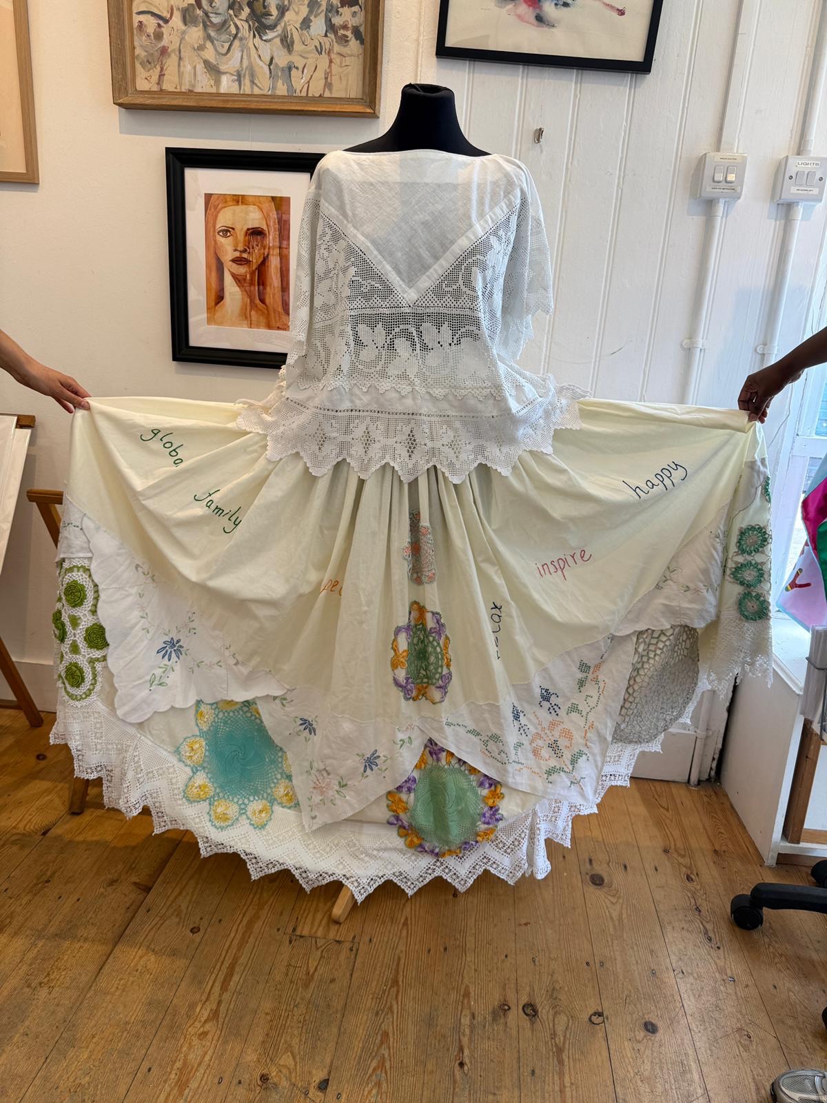 It Takes Courage by @wandsworthwelcomesrefugees now open at Sprout - pop in for a chat and support this fantastic show