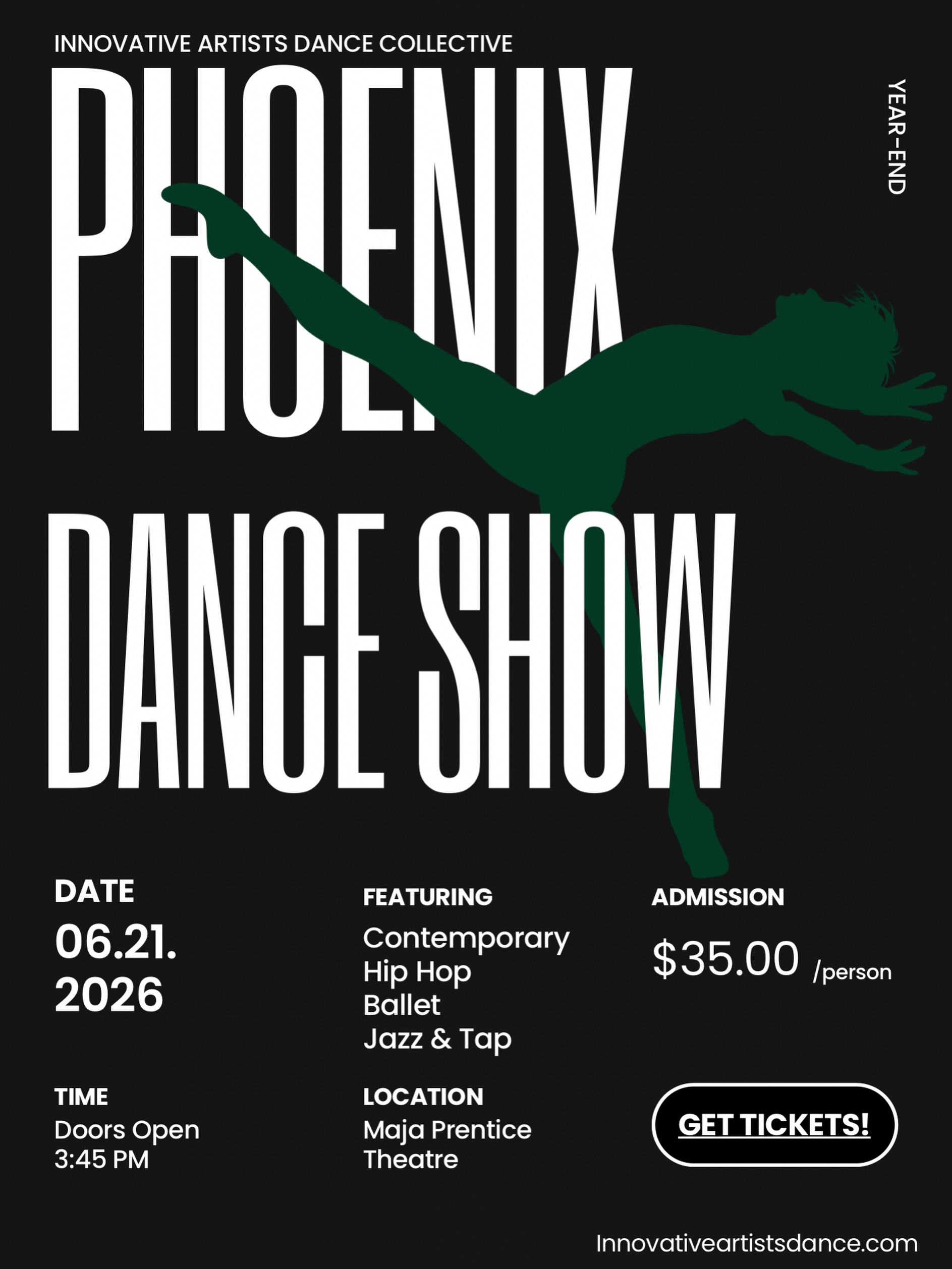 It’s Timeeeeeeeee! This show is inspired by human resilience, our good times and bad. Come see it in action 💚
Link in bio
#danceshow #bramptondance #dance