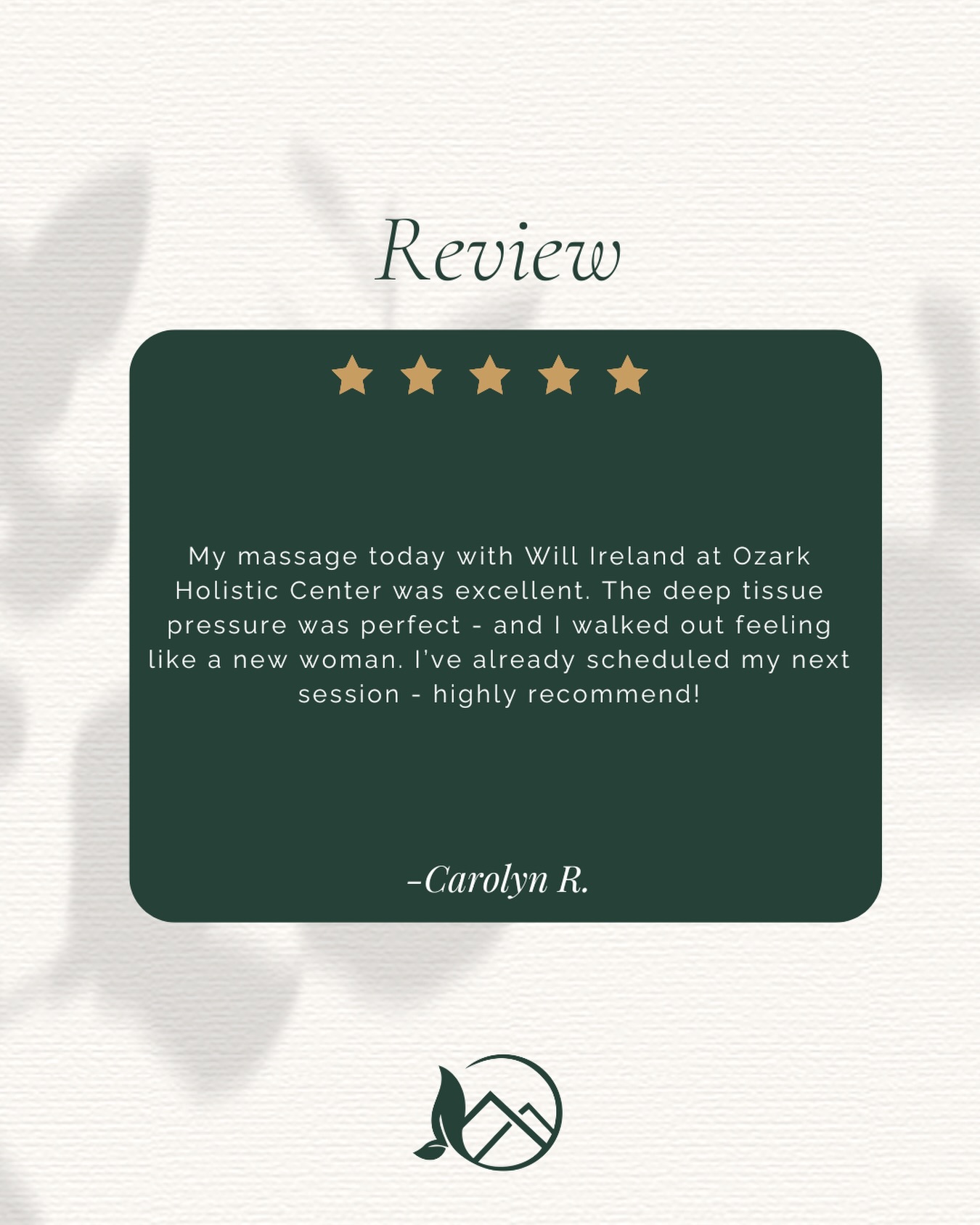 The right pressure, the right approach, the right results.
At Ozark Holistic Center, every session is tailored to what your body actually needs, whether that’s deep tissue work, recovery support, or full-body reset.
🗓️ Book a massage online at www.ozarkholisticcenter.com or call 479-444-7332