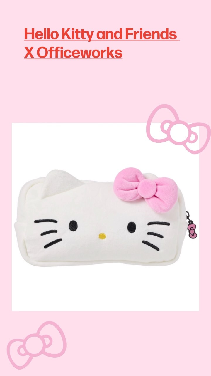 Check out this lovely collection we helped design and bring to life ✨✨✨ @officeworks #hellokitty #mymelody