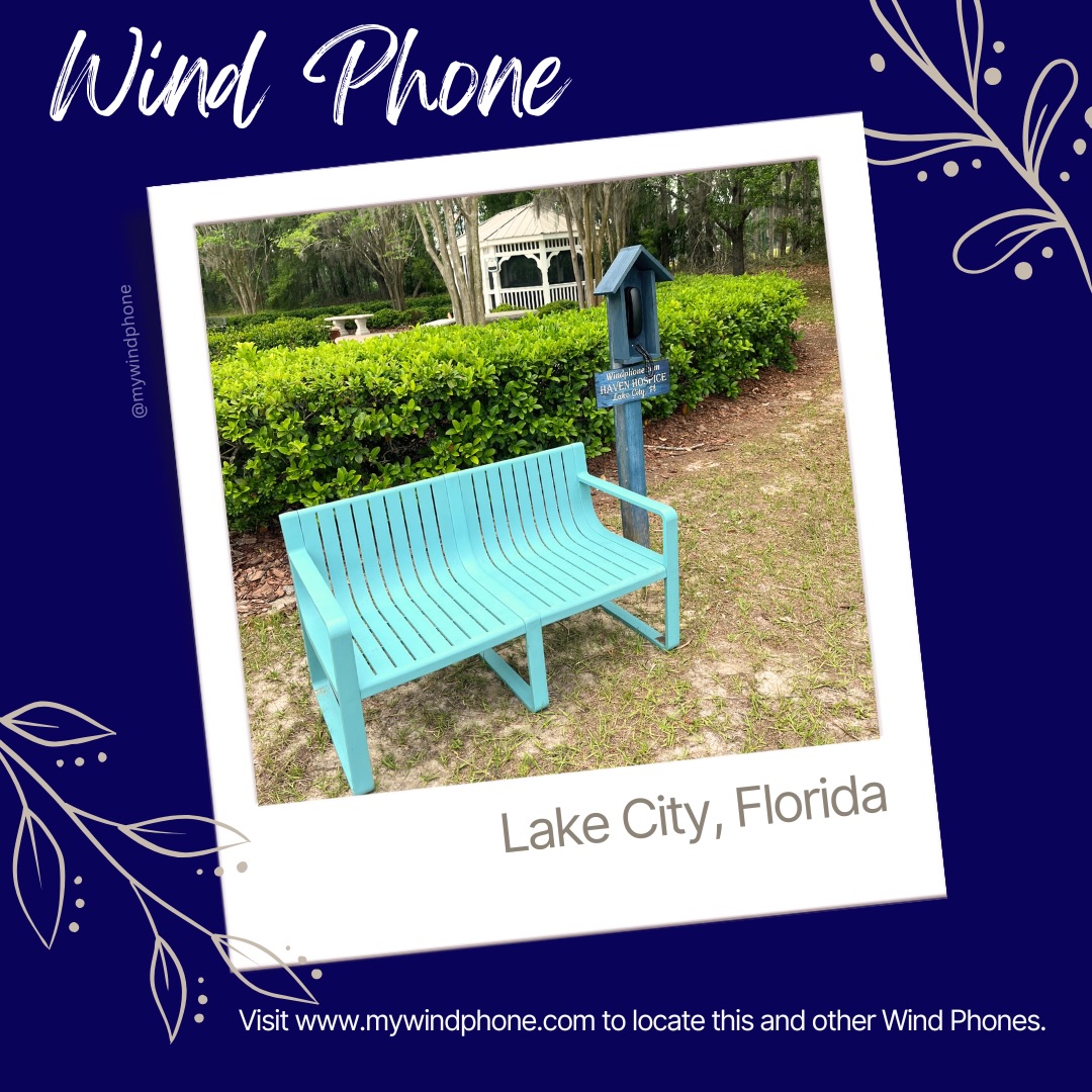 In Lake City, Florida, a beautiful Wind Phone and a quiet bench offer space for conversations that never truly end.
@mywindphone
#mywindphone #windphone #windphonenearme #griefsupport #lakecity