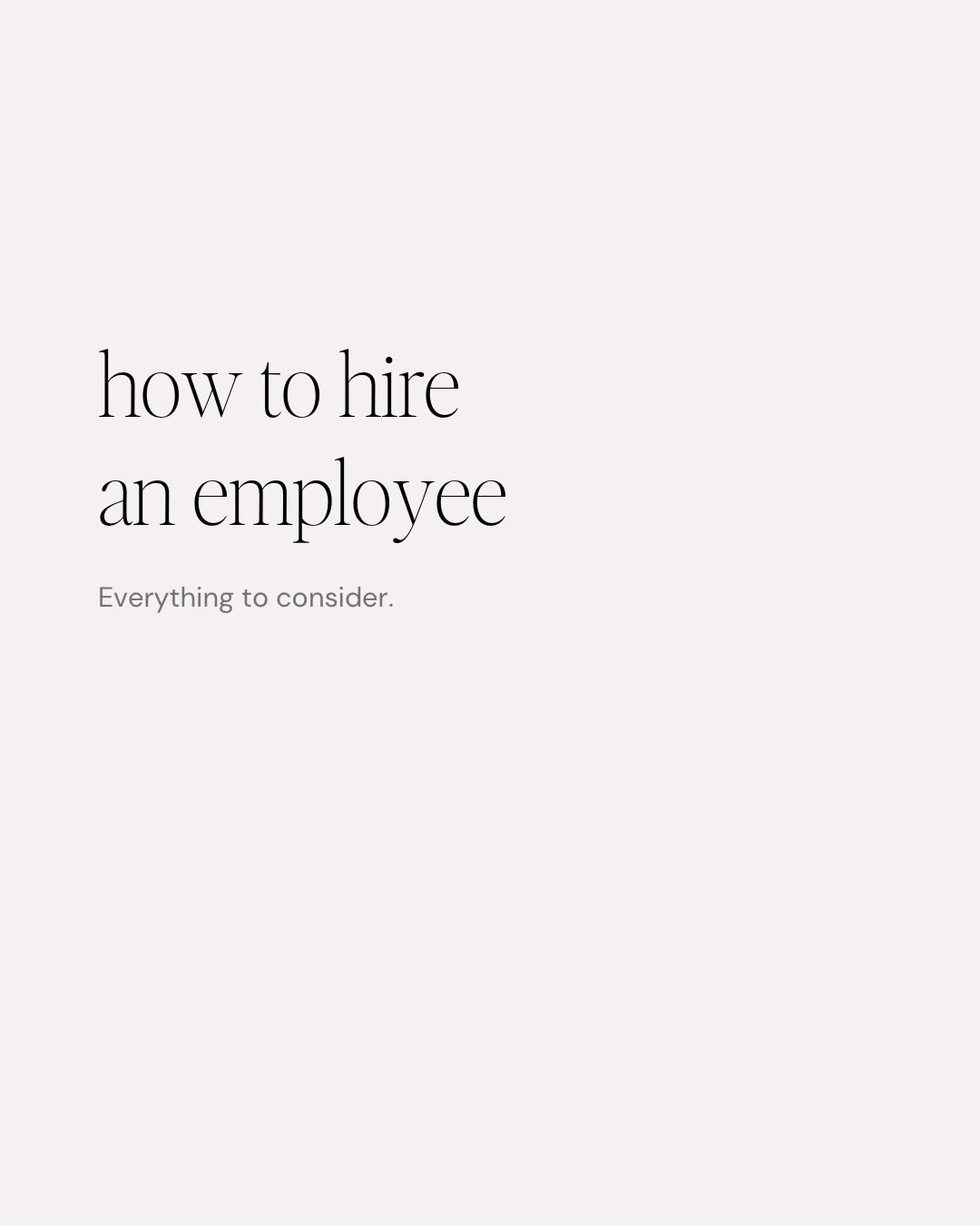 Hiring an employee in 5 steps ⭐ here’s everything I’d recommend considering. 🙌
#payroll #smallbusinessuk #womeninbusiness #ukbusiness