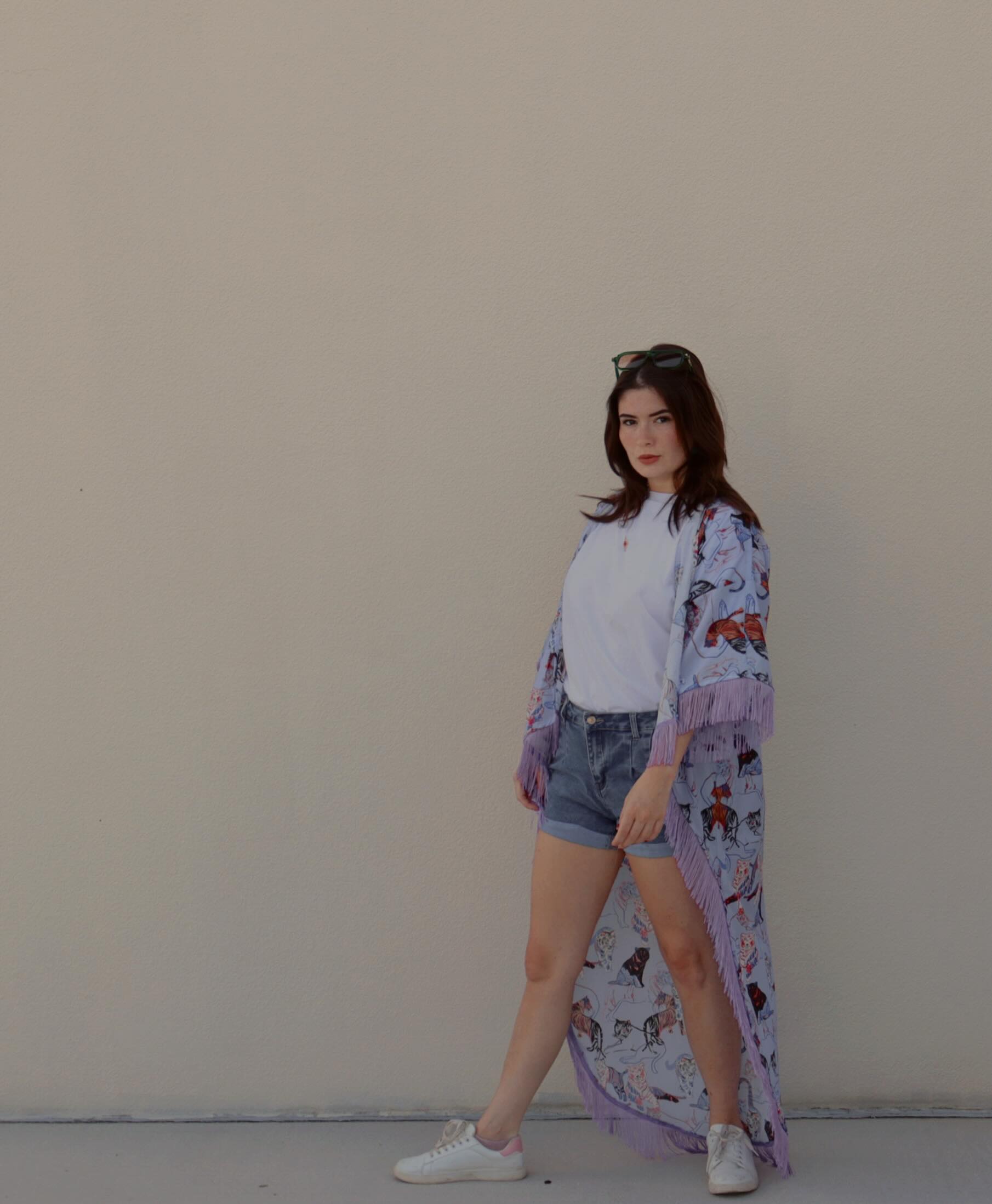 🛍️ To Shop or To Sew 🧵
A duster cardigan caught my eye while I was out…it had the flow, the fringe, and a fun pattern too!
Upon further inspection it was a facade…originally priced at $600, made of 100% Viscose (aka plastic), this “luxury” piece suddenly wasn’t worth the tissue paper they’d wrap it in 👋👋
The duster cardigan featured in this post is mine!! Made of cotton, made by hand, one of a kind, and between cost of materials and labor it came out to be under $100!! 😮💨💕
Fast fashion is out of control! Sewing is by no means a cheap hobby, but it can be way more affordable than shopping these days 🫠😵💫