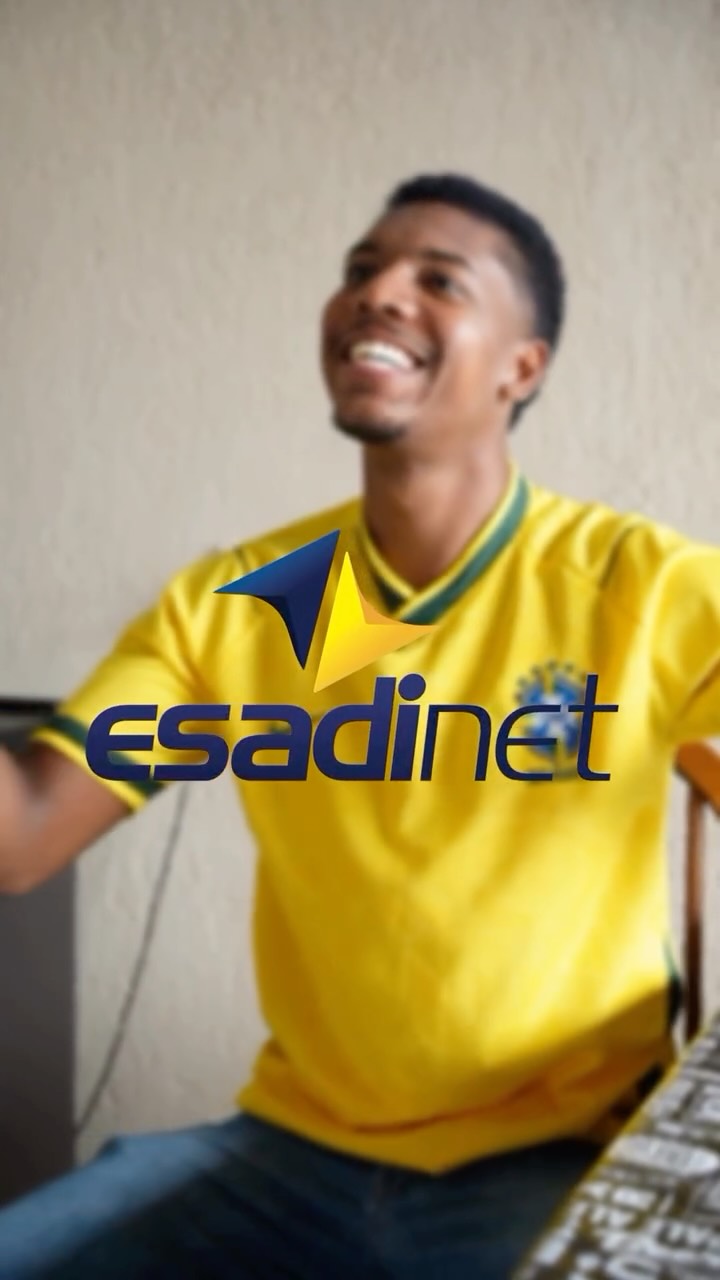 Porque aqui a conexão é sem travar! ⚡🔥
Pode assistir o jogo do Brasil, torcer, gritar e mandar mensagem no grupo sem preocupação 😮💨🇧🇷
Vem pra Esadient e navegue na velocidade do hexa!