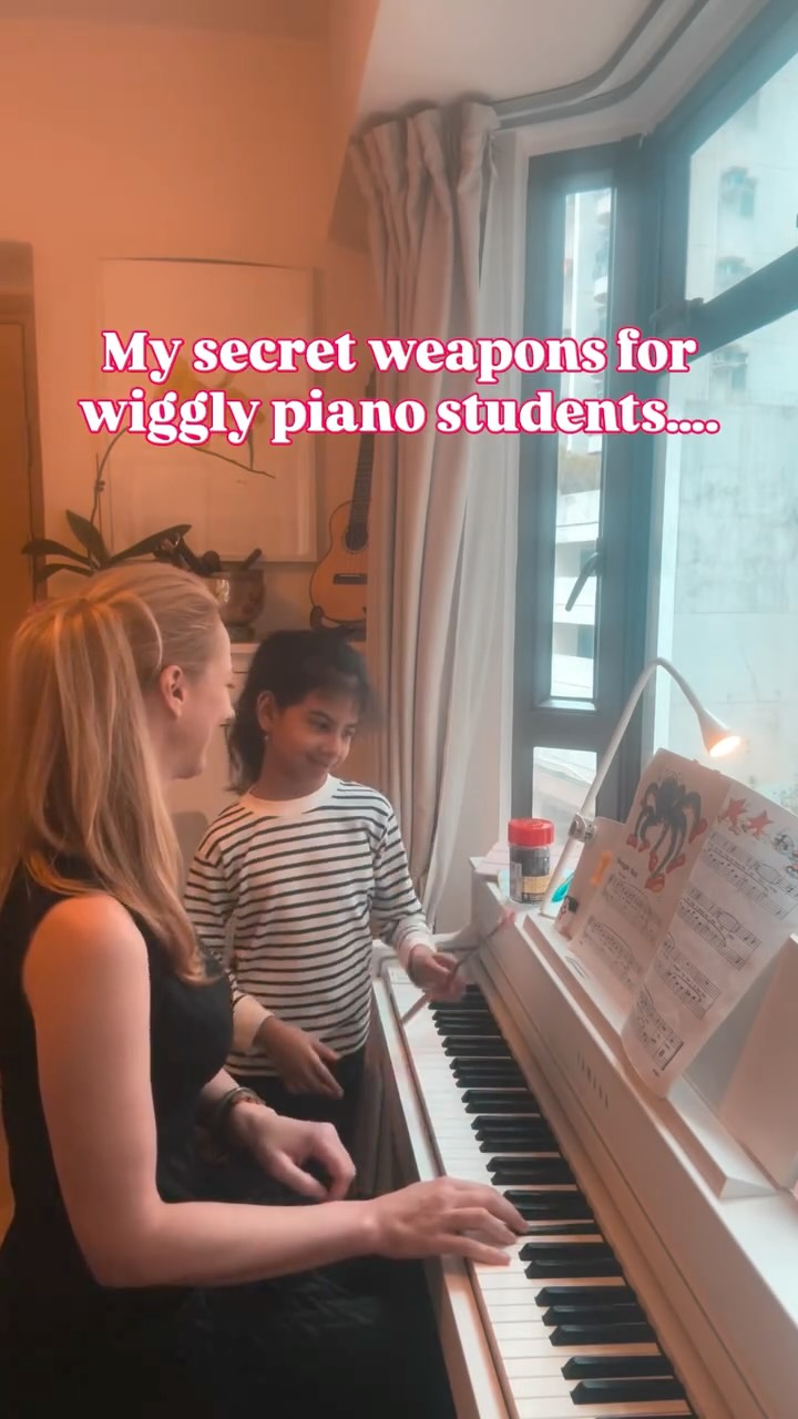 My secret weapons for wiggly piano students: a pointer, an hourglass, and a sticky note.
The pointer helps with notes, beat, and hand shape — without stopping the music every two seconds.
The hourglass sets the focus rule: no chatting between reps, complete the minimum set, then mark it down.
Because sometimes “repeat that” stops working…
…but a tiny timer and a sticky note work like magic.
Simple tools. Big difference.
Music teachers — what’s your secret lesson tool?
#pianoteacher #musicteacher #pianolessons #musicteachersofinstagram #musicteacherlife