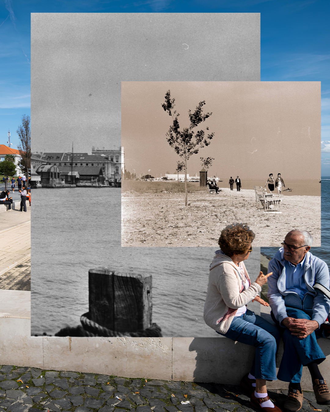 What does it mean to give back an important historical site to a city’s inhabitants?
This is what the 2013 redevelopment of Ribeira das Naus, in Lisboa, was all about. The project, led by #PROAP (João Ferreira Nunes) and #GLOBAL (João Gomes da Silva), had the objective of “rescuing this site from the memory of degradation it laid in for a long time," as explained by @trienaldelisboa
The site is geographically well-positioned, connecting to major locations in the city (Terreiro do Paco and Cais do Sodre), and it is a historical landmark of Lisboa’s naval past – it was used as a shipyard since medieval times, even reconstructed for that function after the 1755 earthquake that destroyed a huge part of the city.
Today, Ribeira das Naus keeps some of the old ruins of the shipyard and lighting elements alluding to its old function, but it has become a much-loved area for walking, sunbathing, having a drink or a snack in the kiosk or even swimming (even though it's forbidden).
As the city evolves the site is being tested as a fully pedestrian area, following a larger trend of giving even more space for people in contemporary European cities.
#PotentialsOfAPlace
📸 credits:
Arsenal da Marinha, 1939, Eduardo Portugal, C.M.L.;
A praia na zona da Ribeira das Naus, 1962, Artur Goulart;
A Ribeira das Naus num domingo sem carro, 2024, Lisboa Para Pessoas.