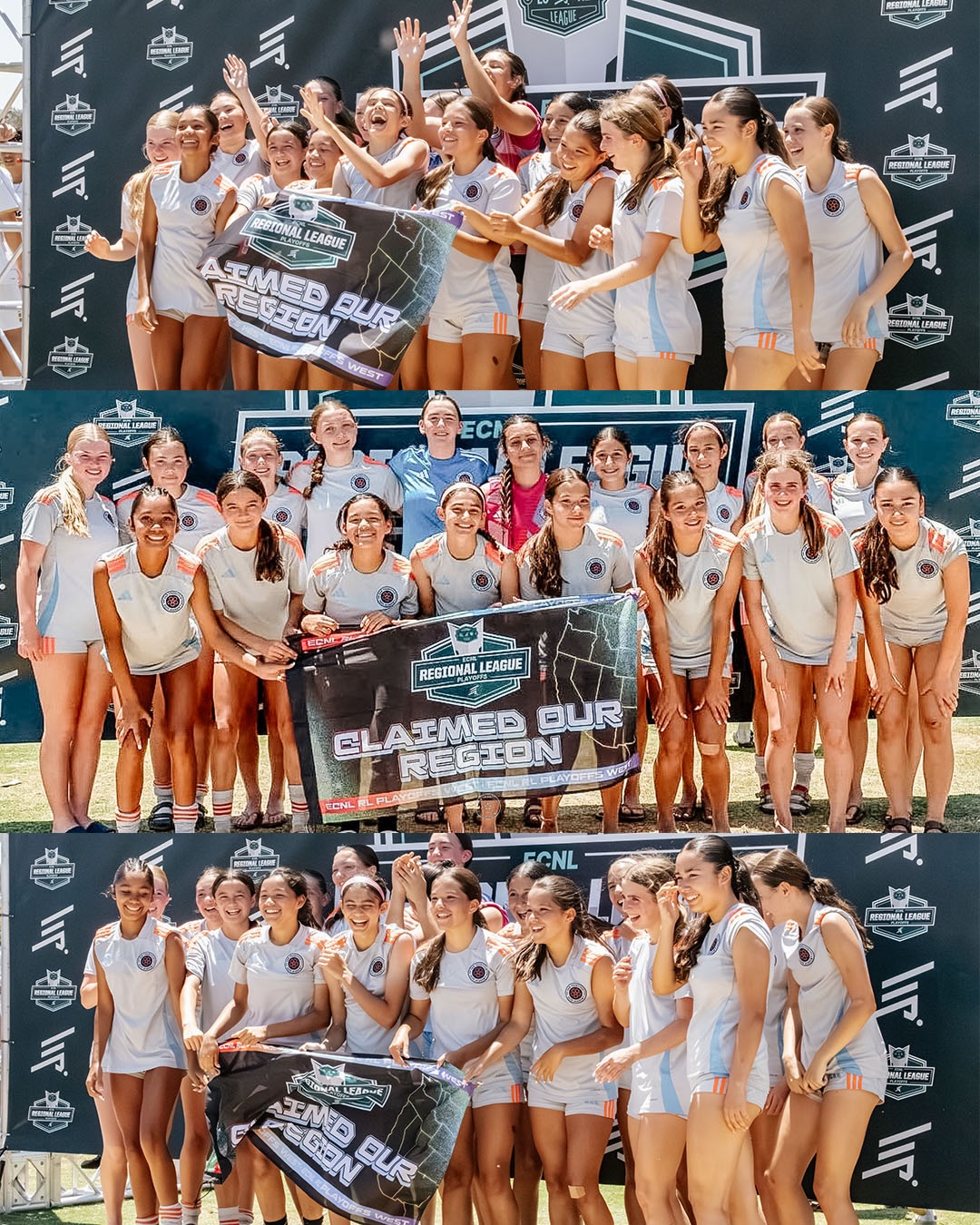 Surfed our way to Seattle. 🌊✈️🏆
Next up: ECNL RL Finals.
#ForTheBay | #SiempreComoUno