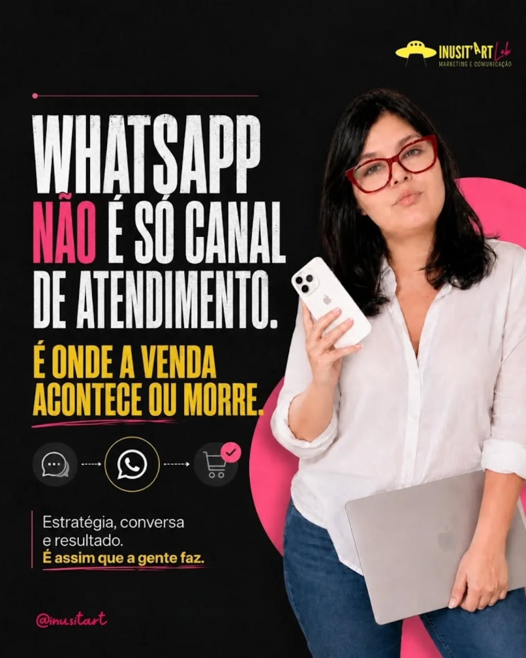 Muita empresa acha que o problema está no alcance, no conteúdo, no anúncio ou na falta de seguidores, mas às vezes a pessoa até chega, o que não funciona é o que acontece depois.
O cliente vê o post, gosta da proposta, entende o serviço, clica no link e chama no WhatsApp, e é justamente ali que a venda começa a ser confirmada ou descartada.
Porque o WhatsApp não é só um canal de atendimento, ele é parte da experiência da marca, é onde o cliente percebe se existe clareza, organização, segurança e direção, ou se tudo depende de improviso. Quando a conversa é lenta, vaga, confusa ou solta demais, a empresa perde força no momento em que a pessoa estava mais perto de decidir.
Às vezes o marketing fez a parte dele, trouxe atenção, interesse e contato, mas o WhatsApp não conseguiu sustentar a confiança. E é por isso que estrutura importa tanto, porque não adianta atrair mais gente para um caminho que não sabe receber, orientar e conduzir o próximo passo.
Atendimento também comunica valor, atendimento também posiciona, atendimento também vende. Se o seu WhatsApp hoje só responde, mas não conduz, talvez exista um ponto importante da sua presença digital pedindo organização.
#WhatsAppBusiness #PresençaDigital #MarketingDigital #AtendimentoAoCliente #InusitArtLab