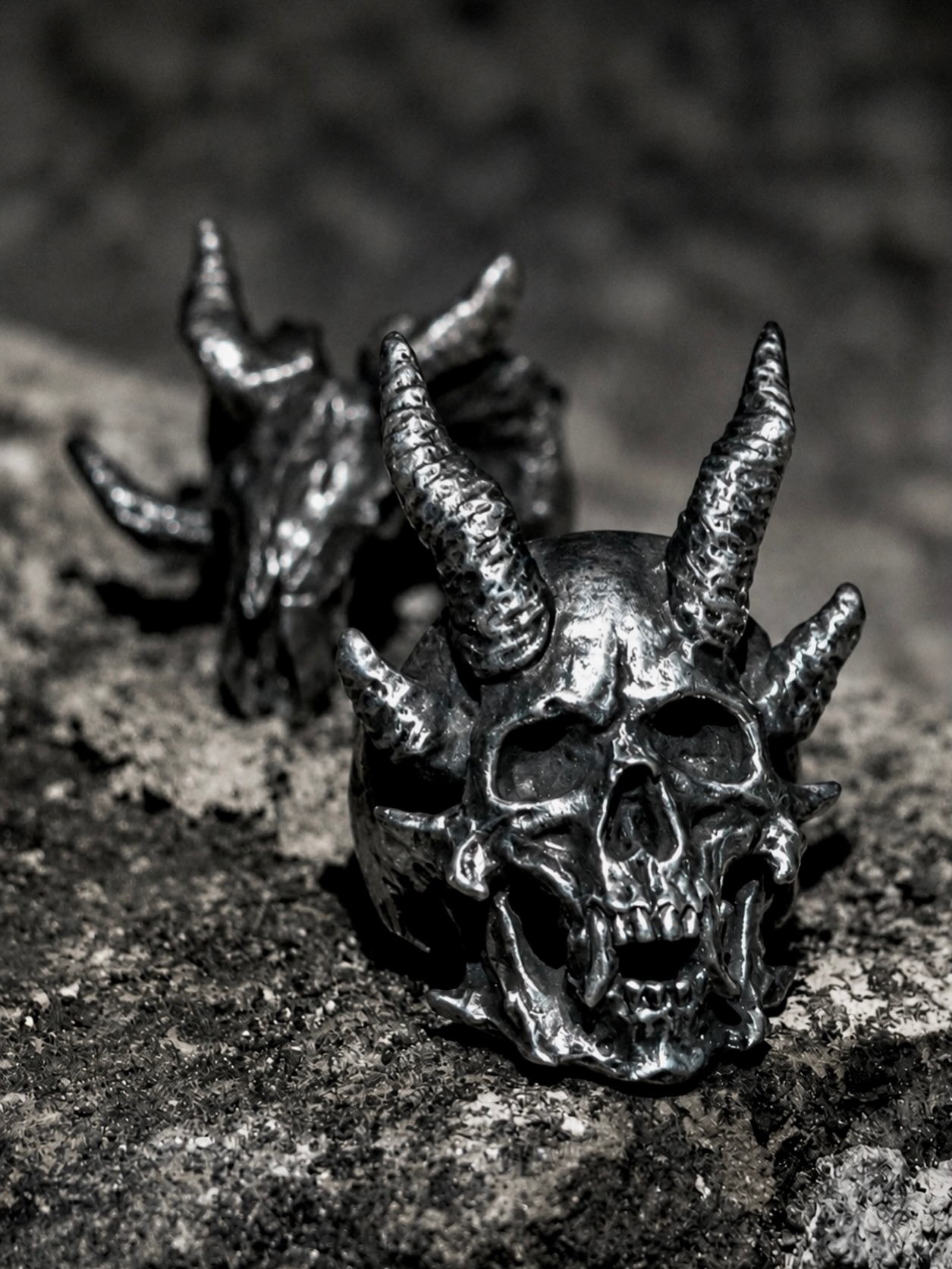 Hell raised and metal forged. βοΈ The Infinity Devil in all its raw glory.
No filters, just pure heavy metal forged in our workshop. Built rugged, built to last an eternity. Who has the guts to wear this beast? ππ
__
#IronClanJewelry #IronclanRings #HeavyMetalJewelry #BikerRing #skullring