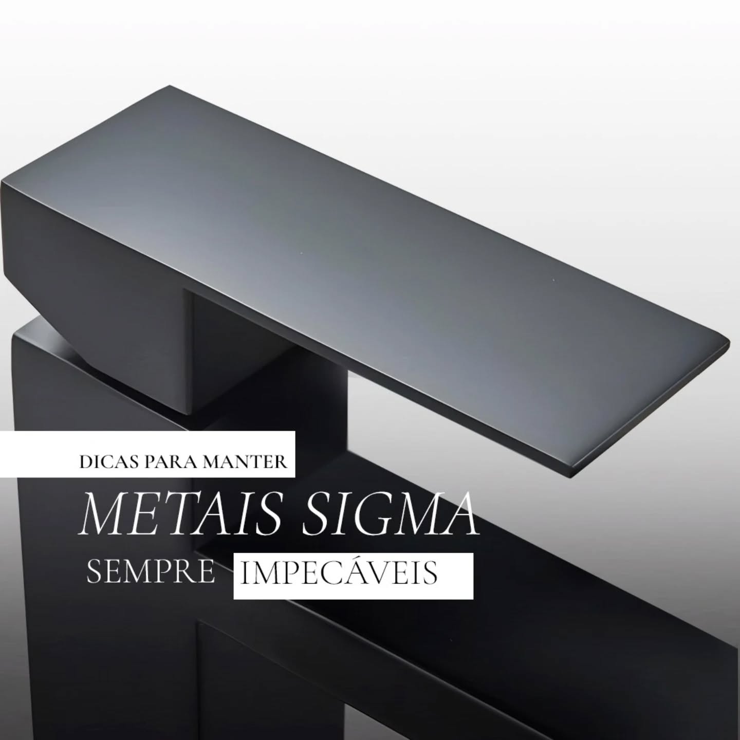 Dicas para manter os metais Sigma sempre impecáveis! 💎
#SigmaMetais #metaissanitários #torneiras