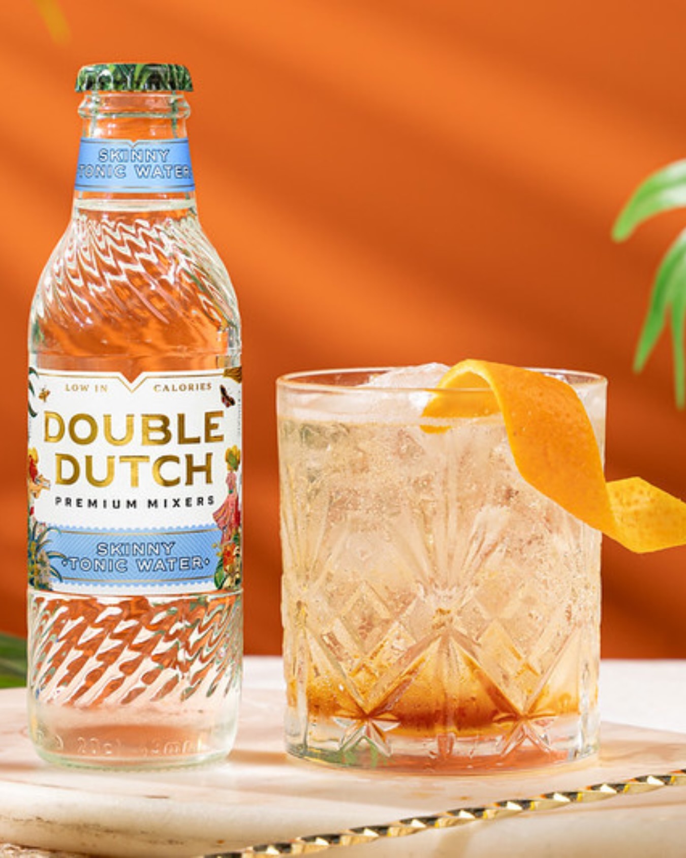 Skinny Tonic - Coming Soon!
Much more than just a lighter option – containing less sugar than standard tonic water, it’s deliciously satisfying drunk straight up. With pink grapefruit and juniper berry rounding out the crispness of quinine, it adds a zest that makes every drink sparkle.
Why Double Dutch?
✨ Nearly half the sugar & 30% fewer calories than most mixer brands
✨ Up to 15% more carbonation — delivering the highest carbonation level in the premium mixer category for a longer-lasting, more refreshing serve