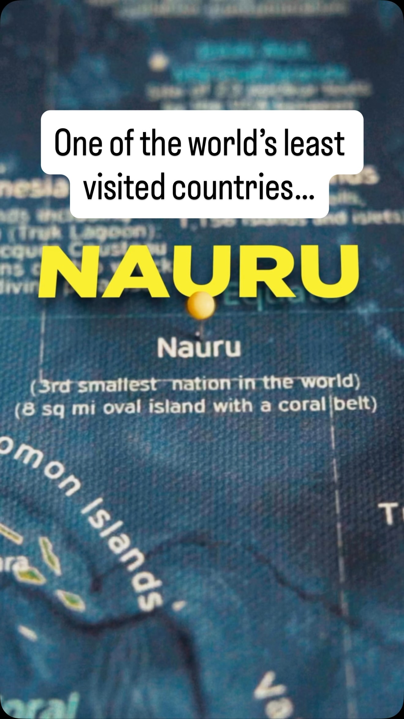 Do you know where Nauru is? Before visiting this tiny Pacific island, I sure as hell didn’t.
Through a crazy string of connections I had the pleasure to meet Feb and Isaac, who offered to show me around.
They treated me to breakfast at their family owned restaurant, we hiked together to old Japanese WWII structures, and enjoyed a drive across Nauru’s unique coastline. Even torrential rain didn’t stop them from hosting me for a barbecue.
I never take for granted when strangers are willing to share the beautiful things they have.
It’s true that didn’t know about Nauru before, but now, I won’t ever forget it.
#nauru #naurua #nauruan #naurupidentääikää #nauruairlines