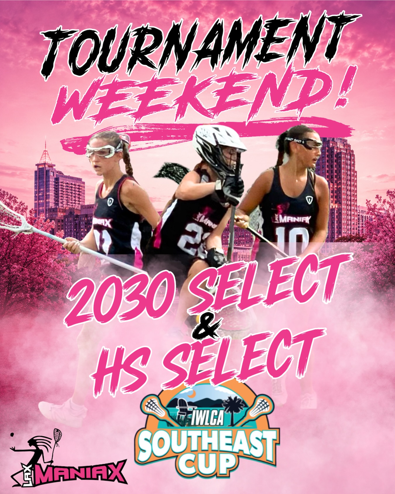 Good luck to our 2030 Select and High school Select at the IWLCA Southeast Cup! 🍀
#goodluck #beremarkable #originalpink #iwlcarecruiting @iwlcarecruiting