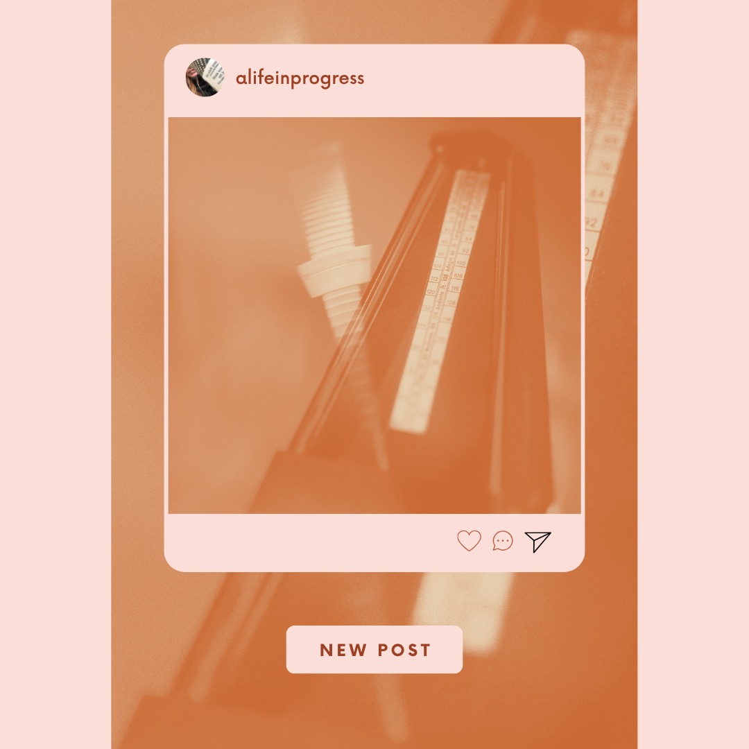 New blog post #metronome #alifeinprogressblog