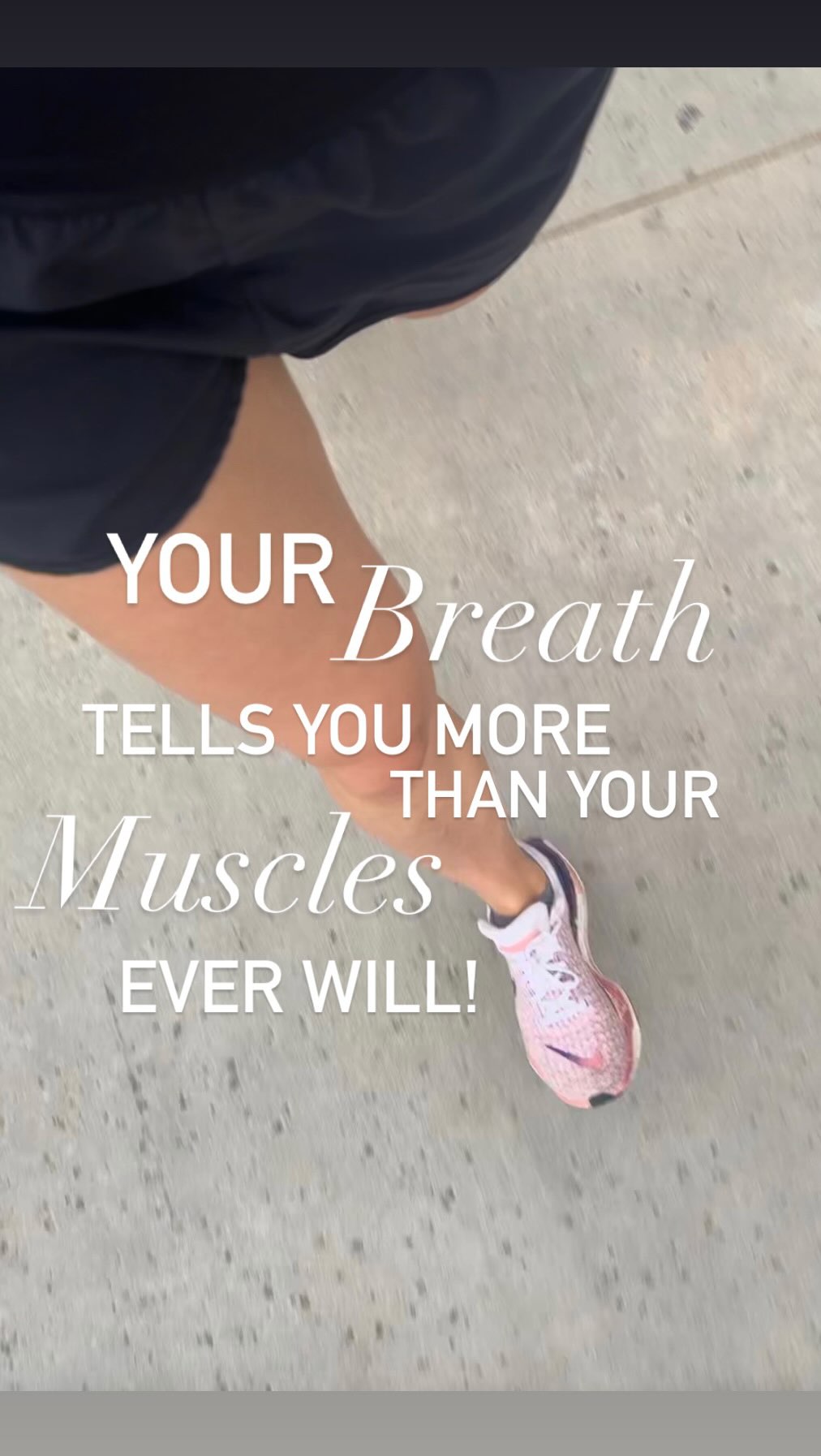 Most people run to get faster - I RUN TO LISTEN
To the rythem of my breath.
To the sound of my feet touching the ground.
To the conversation between my mind and my body.
When those two are connected, movement changes.
Your breath becomes your guide.
Your pace adjusts naturally.
Your body tells you what it needs, and you learn to listen.
This is what I teach in every practice, whether it’s on a yoga may, a balance board, in the gym, or out on a run.
Mind-body connection isn’t just for yoga.
It is a skill you can take into every activity and every season of life.
If you are ready to move with more stregth, awareness, and confidence, send me a DM with the word “CONNECT” 💜
#consciousmovement #strongover40 #movewithconfidence #mindbodyconnection #EmbodiedStrength