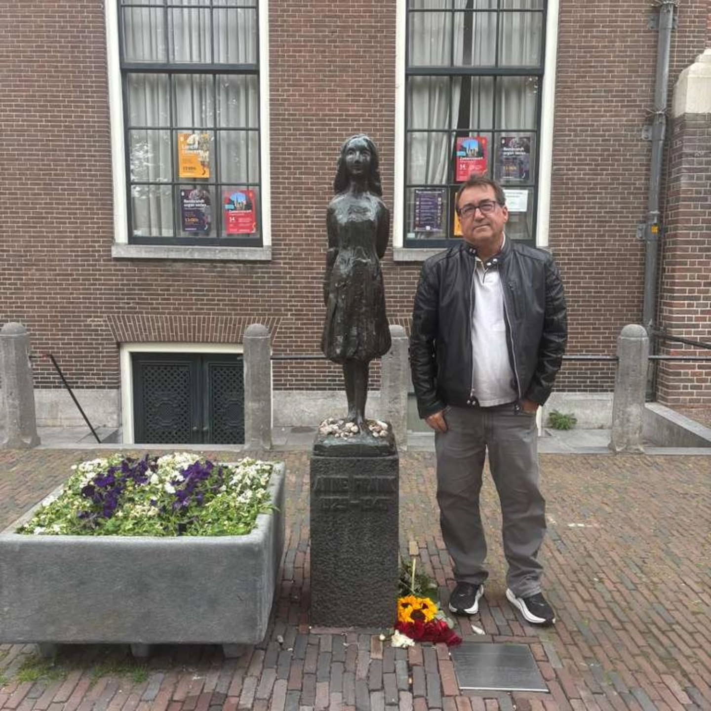 A highlight of my trip was visiting the Anne Frank house. She would have turned 97 this week.