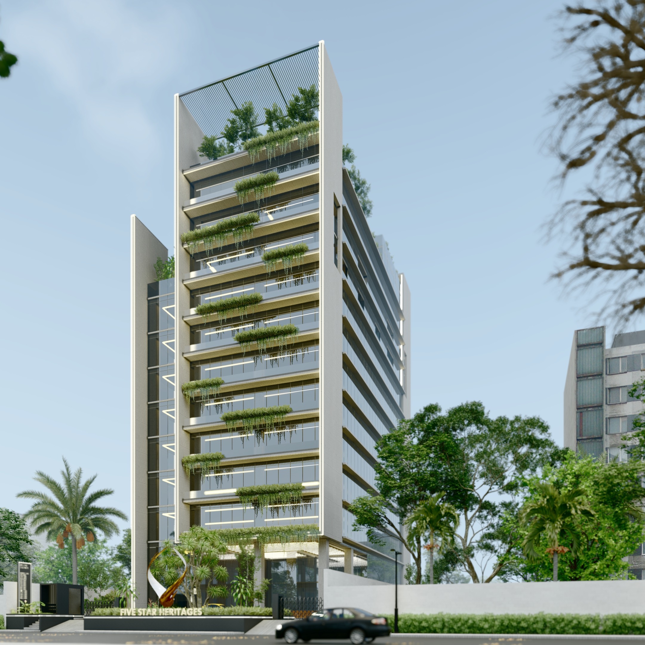 🏨 Five Star Heritages
A Contemporary Hospitality Landmark in Chattogram
Studio 16 Architects proudly presents Five Star Heritages — a thoughtfully designed 13-storied hospitality development with basement facilities, envisioned to offer an elevated guest experience through timeless architecture and functional elegance.
Situated in Muradpur, Chattogram, this project reflects our commitment to creating spaces that blend comfort, efficiency, and a strong architectural identity. The design responds to the dynamic urban context while delivering a refined environment for hospitality and leisure.
✨ Project Highlights:
▪️ 13-Storied Hospitality Development
▪️ Basement Level for Parking & Services
▪️ Prime Location: Muradpur, Chattogram
▪️ Contemporary Architectural Expression
▪️ Efficient Planning for Guest Comfort
▪️ Elegant Public Spaces & Hospitality Amenities
▪️ Designed to Enhance Long-Term Commercial Value
At Studio 16 Architects, we believe hospitality architecture should create memorable experiences—where thoughtful planning, aesthetics, and functionality come together to shape destinations that people remember.
▶️ Project Video:
https://www.youtube.com/watch?v=7Uy2-HFg_Xw
🌐 Explore the project:
https://www.studio16architectsbd.com/commercial-five-star-heritages
Architecture • Simplicity • Diversity
— Studio 16 Architects
#FiveStarHeritages #Studio16Architects #S16A #HospitalityArchitecture #HotelDesign #CommercialArchitecture #ChattogramArchitecture #ArchitectureBangladesh #ModernArchitecture #HospitalityDesign #HotelProject #LuxuryHospitality #UrbanArchitecture #ArchitectsBangladesh #BuiltWithMasterCraftsmanship #ArchitectureForHospitality #DesignExcellence #CommercialDesign #Chattogram #Muradpur #BangladeshArchitecture #HotelArchitecture #HospitalityDevelopment #ArchitecturalDesign #FutureReadyDesign