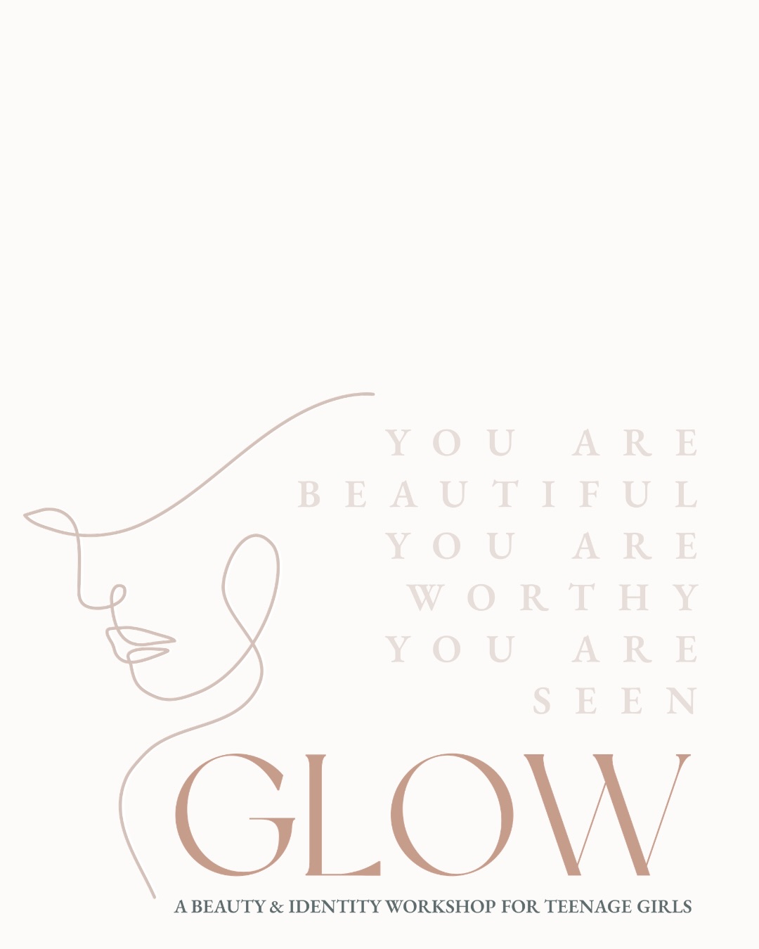 I’m in the process of building a workshop for teenage girls called GLOW. 🌟
It’s a 5-hour experience for girls aged 12–14 that covers the fundamentals of hair and makeup but that’s not really what it’s about. At its heart GLOW is about identity. About helping young girls understand who they are before the world tells them who they should be. Built on the truth that they were created with purpose and that no filter or follower count changes that.
GLOW sits under the Beauty with Purpose banner - not for profit, just for impact. More details coming as it gets closer but if you know a young girl who needs this, drop a comment below and you’ll be first to know when it launches. 🤍
#GLOW #beautywithpurpose #teenagegirls #identitymatters youthworkshop hairandmakeup brisbane