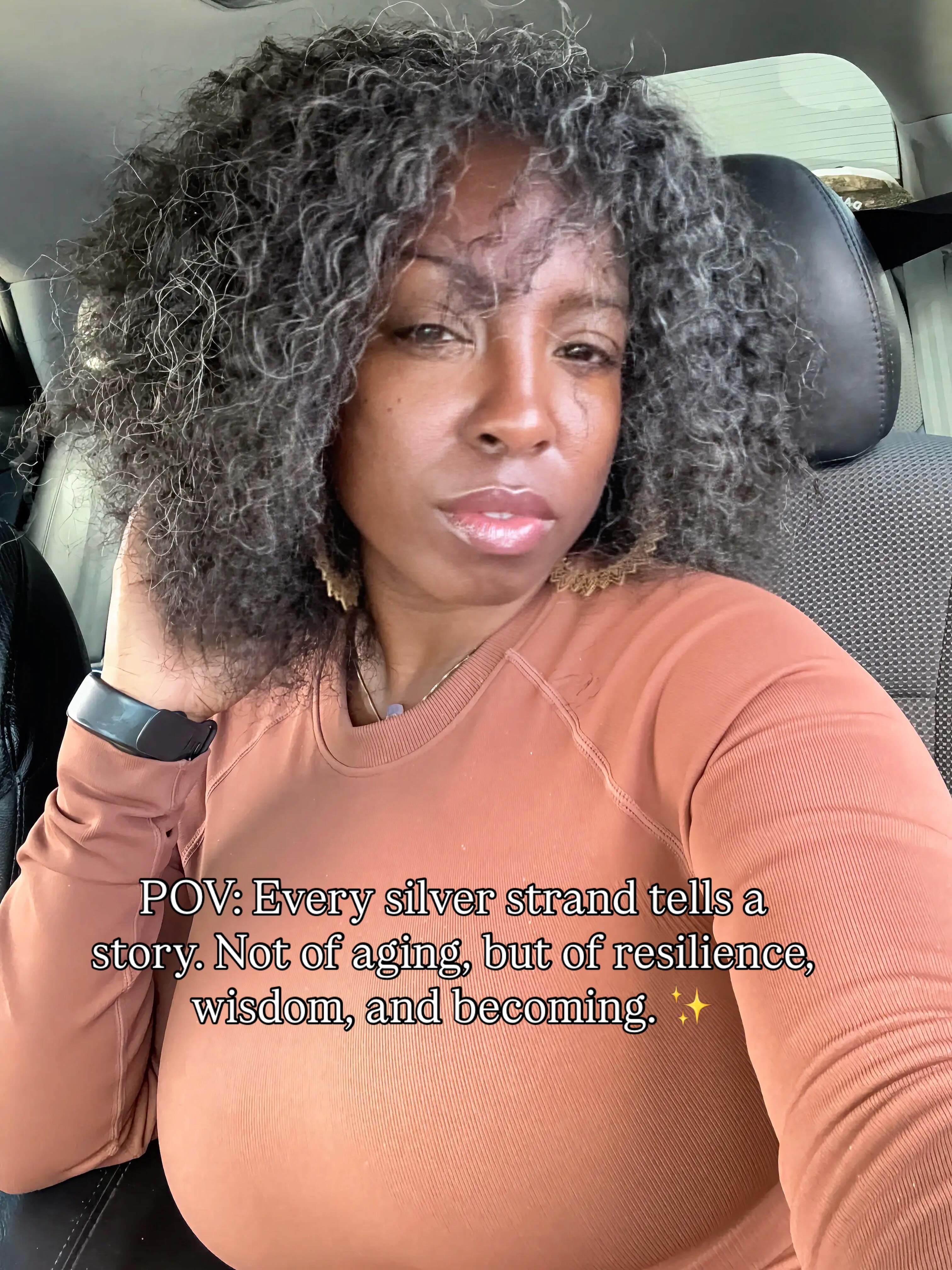 Give yourself grace. 🌿✨
.
.
.
.
.
Lately, I’ve been learning that healing isn’t about having it all together.
It’s having a breakdown, taking a nap, drinking some water, and trying again tomorrow.
Growth isn’t linear.
It’s messy, uncomfortable, beautiful, and worth it.
✨Feel, Heal & Grow 🦋
Hair by @shardollz
#greyhair #wisdom #woman #healingjourney #mentalhealth