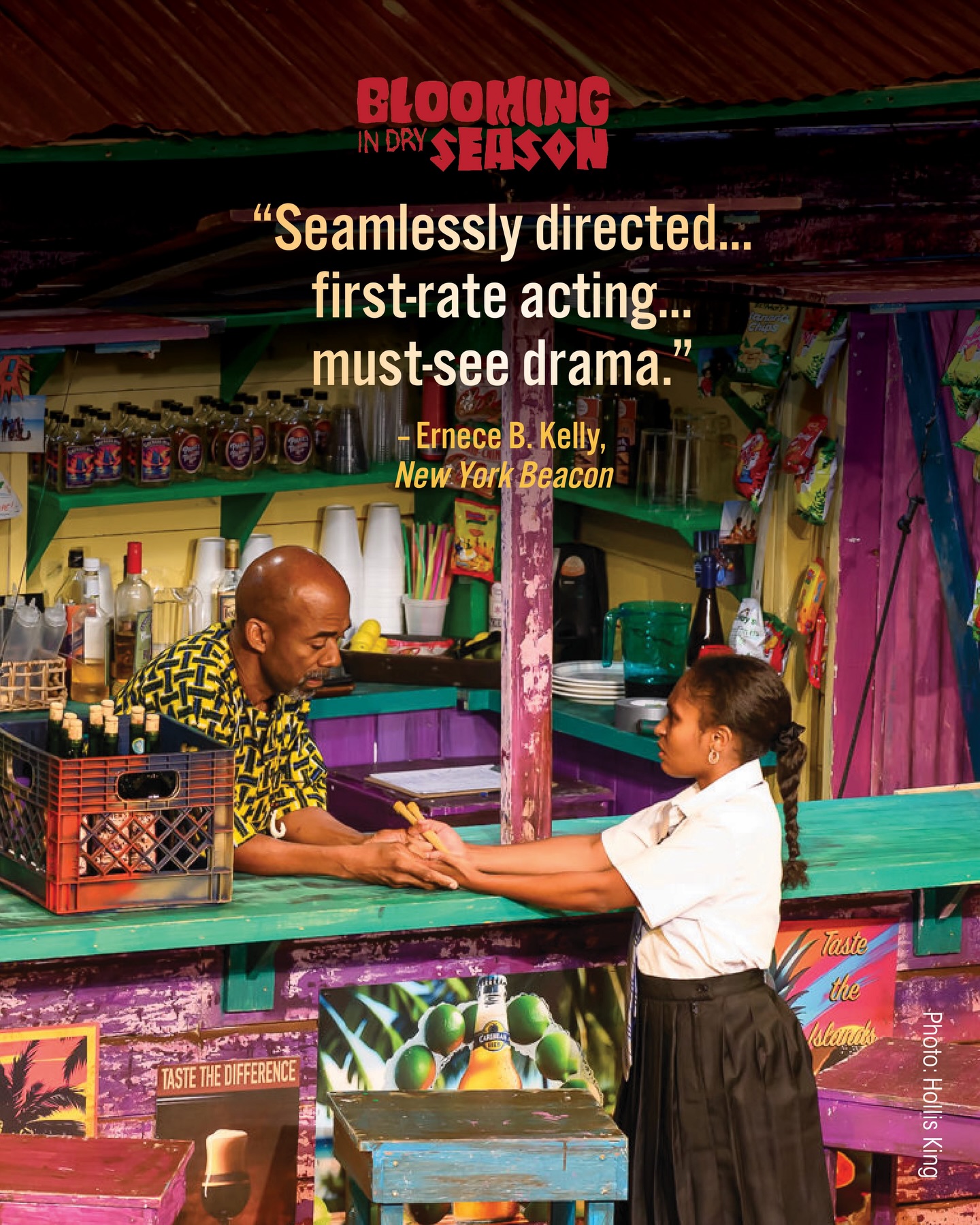 ⭐️ More reviews are blooming! ⭐️
Catch BLOOMING IN DRY SEASON, running now until June 28th.
#bloomingindryseason #newfederaltheatre #caribbeantheatre