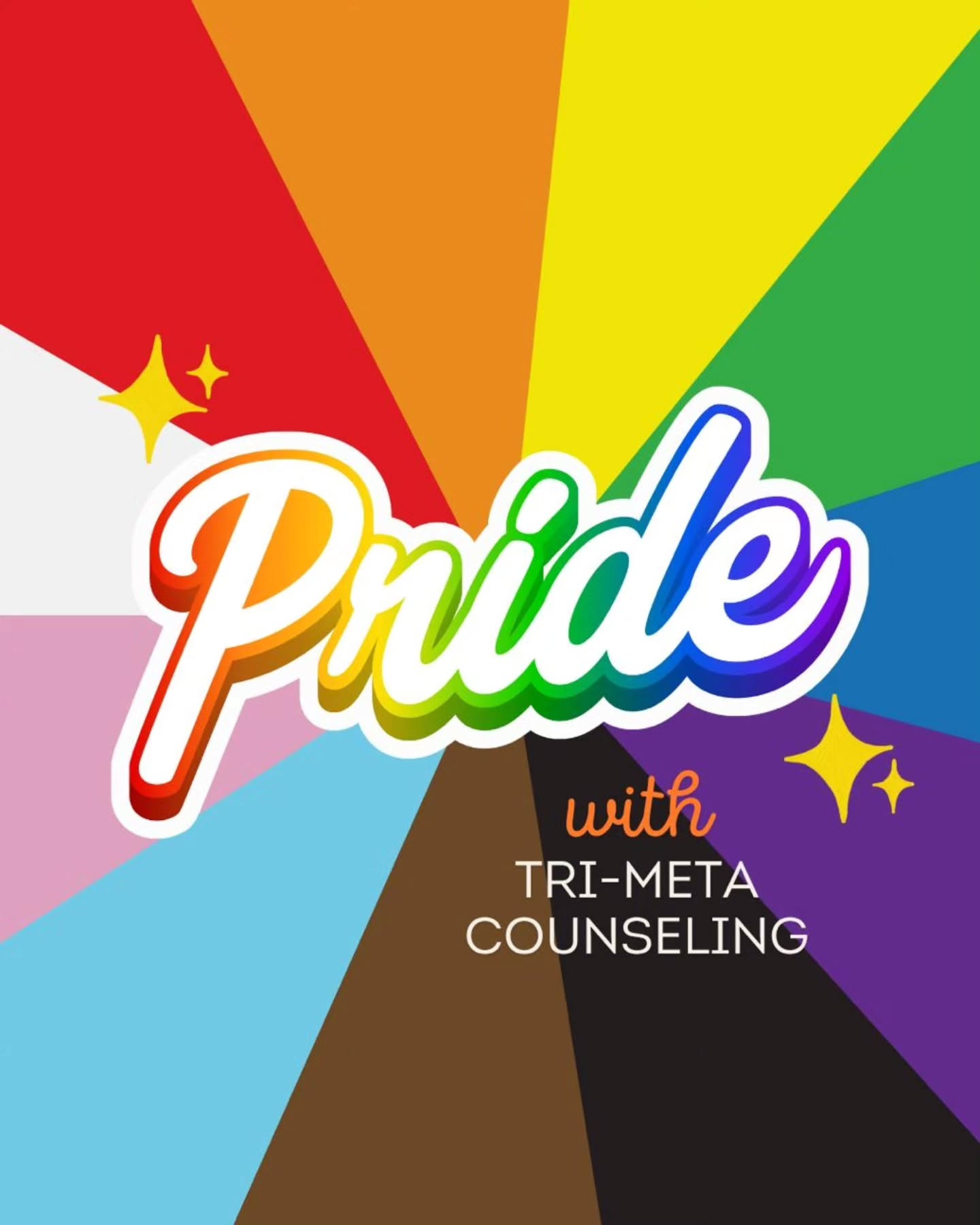 🌈 Pride Month is about more than celebration, it’s about visibility, inclusion, community, and creating spaces where people can show up as their authentic selves.
At Tri-Meta Counseling, we believe mental health care should be accessible, affirming, culturally humble, and welcoming to all. This month, we honor the resilience of the LGBTQ+ community, recognize the importance of allyship, and continue our commitment to creating a safe space for healing and growth.
Whether you're part of the LGBTQ+ community, an ally, or someone learning more, remember: small actions can make a big difference in helping others feel seen, heard, and supported. 💛
✨ What does Pride mean to you?
Share your thoughts in the comments below.
📍Montclair, NJ
💻 In-person & virtual therapy
📞 Book a free 15-minute consultation to learn more about our services.