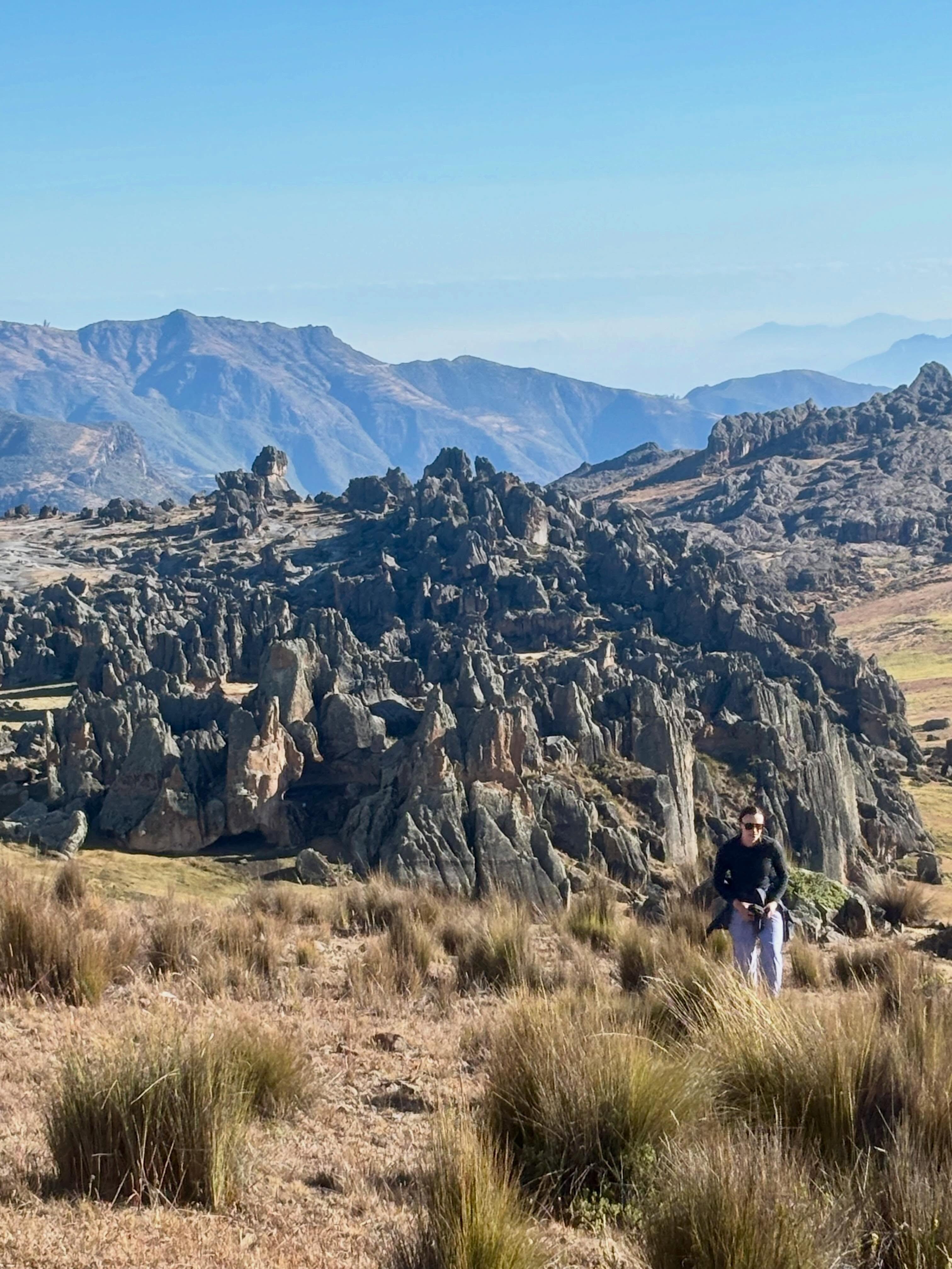 I’m working in Peru the next few weeks in the Cordillera Blanca. Myself and @kaelyn.jenny have already been here for about 5 days, hanging out in Huaraz and acclimatising at Hatun Machay.
Hatun Machay is an incredible forest of rock situated at 4300m in the Cordillera Negra which makes it a great place to climb while getting used to the altitude. Its unique appearance reminds me of Castle Hill in New Zealand. Both seem to have formed from water erosion widening the gaps between each tower. While Castle Hill is limestone this is volcanic and thankfully has many more hand holds than the smooth slopers of Castle Hill. They also differ in that most of the climbing here is bolted.
There are many petroglyphs on the rocks and in caves which date back to pre Inca. I can only imagine ancient people must have thought this place to be the centre of the universe.
@mountainequipment
@lasportivauk
@britishmountainguides