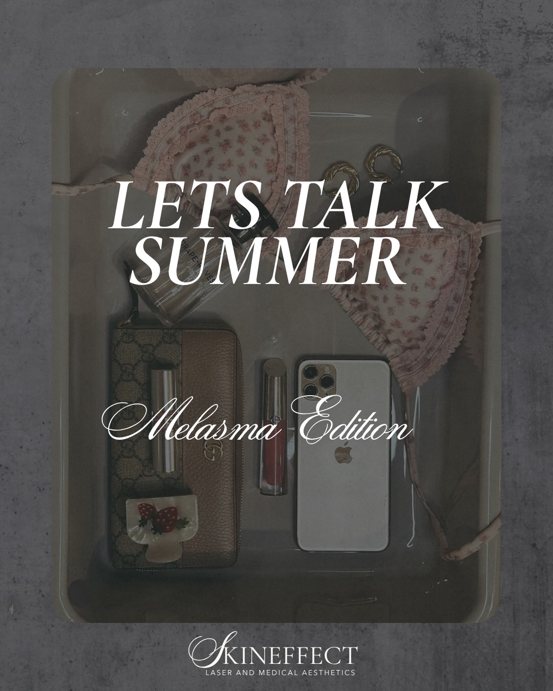 Your melanocytes don’t care that it’s summer ☀️
UV exposure, rising temperatures, and hormonal shifts all signal your skin to produce more pigment — often faster than you can fade it.
The good news? When you know your triggers, you can get ahead of them.
📍SkinEffect Fort Saskatchewan & Sherwood Park
We will see you at the clinic! 💌
#melasma #medicalaesthetics #medicalgradeskincare #yegmedicalspa #yeg
•
•
•
{Edmonton Medi Spa • Sherwood Park Medi Spa • Fort Saskatchewan Medi Spa • yeg Medi Spa • yeg • Medical Aesthetics • Medical Aesthetician • Nurse Injector • Chemical Peel • HydraFacial • IPL • Microneedling • PRP • Vampire Facial • Forma • Fillers • Lip Filler • Cheek Filler • Chin Filler • Botox • Dysport • Nucieva • Spray tan • Sherwood park spray tan • Edmonton spray tan • spray tan Artist • NUDA spray tan}