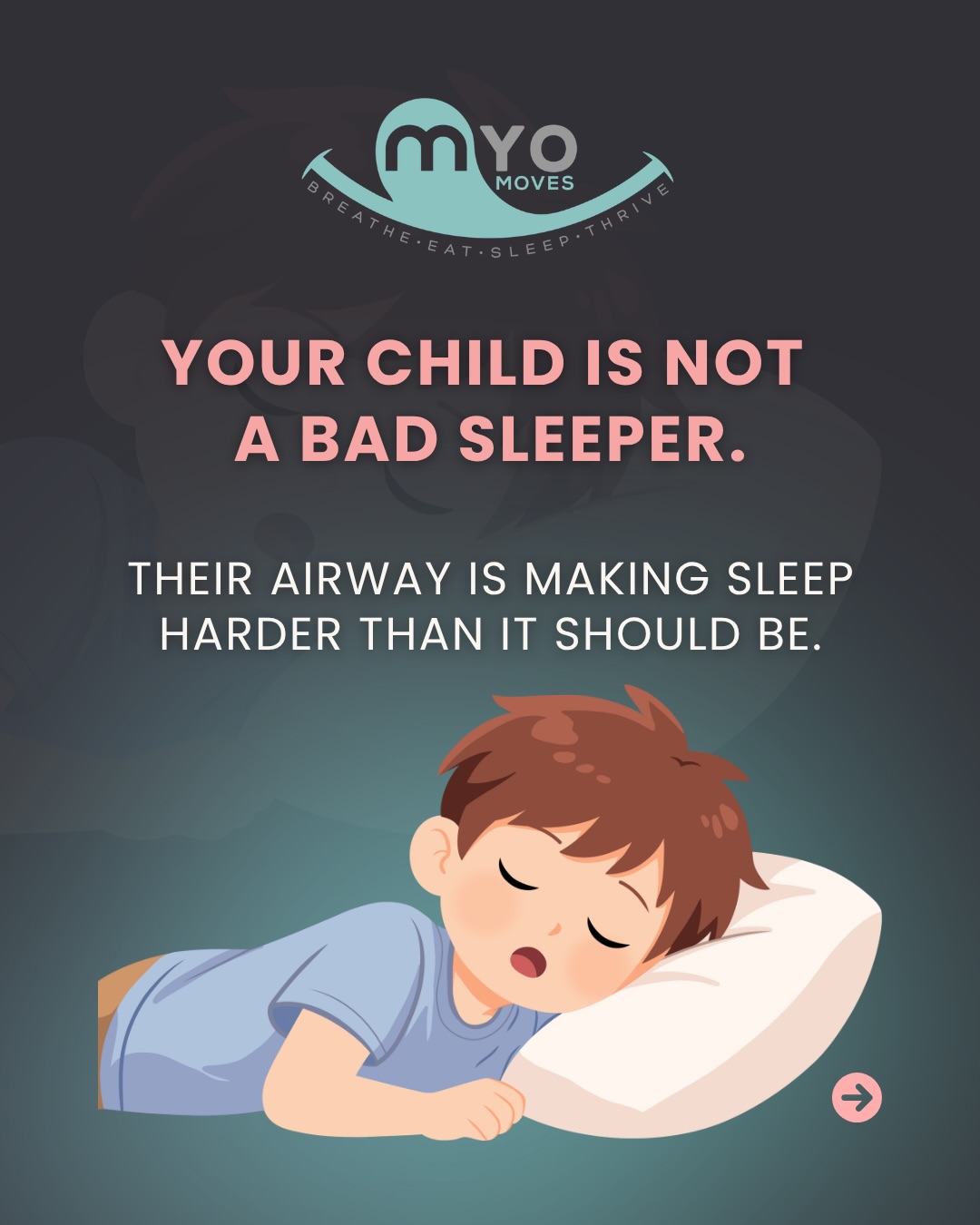 Tonight when you check on your child, look at how they are sleeping.
Mouth open. Head tilted back. Knees pulled to their chest. Restless and turned sideways. Snoring quietly or grinding their teeth.
These are not just sleep habits. These are signs of a little body working overtime just to breathe.
When the airway is struggling, the body shifts position all night trying to find relief. It looks like restlessness. It is actually exhaustion.
Adults do this too — jaw tension in the morning, always needing that one specific pillow, waking up tired no matter how many hours you got. Same pattern, just years later.
Sleep is supposed to be when the body recovers, regulates, and repairs. That cannot happen fully when breathing is getting in the way.
💬 Comment GUIDANCE to get the link to schedule a call with us — ask your questions and take the first step toward better breathing for you or your child.
#myofunctionaltherapy #airwayhealth #mouthbreathing #myo #orofacialmyology