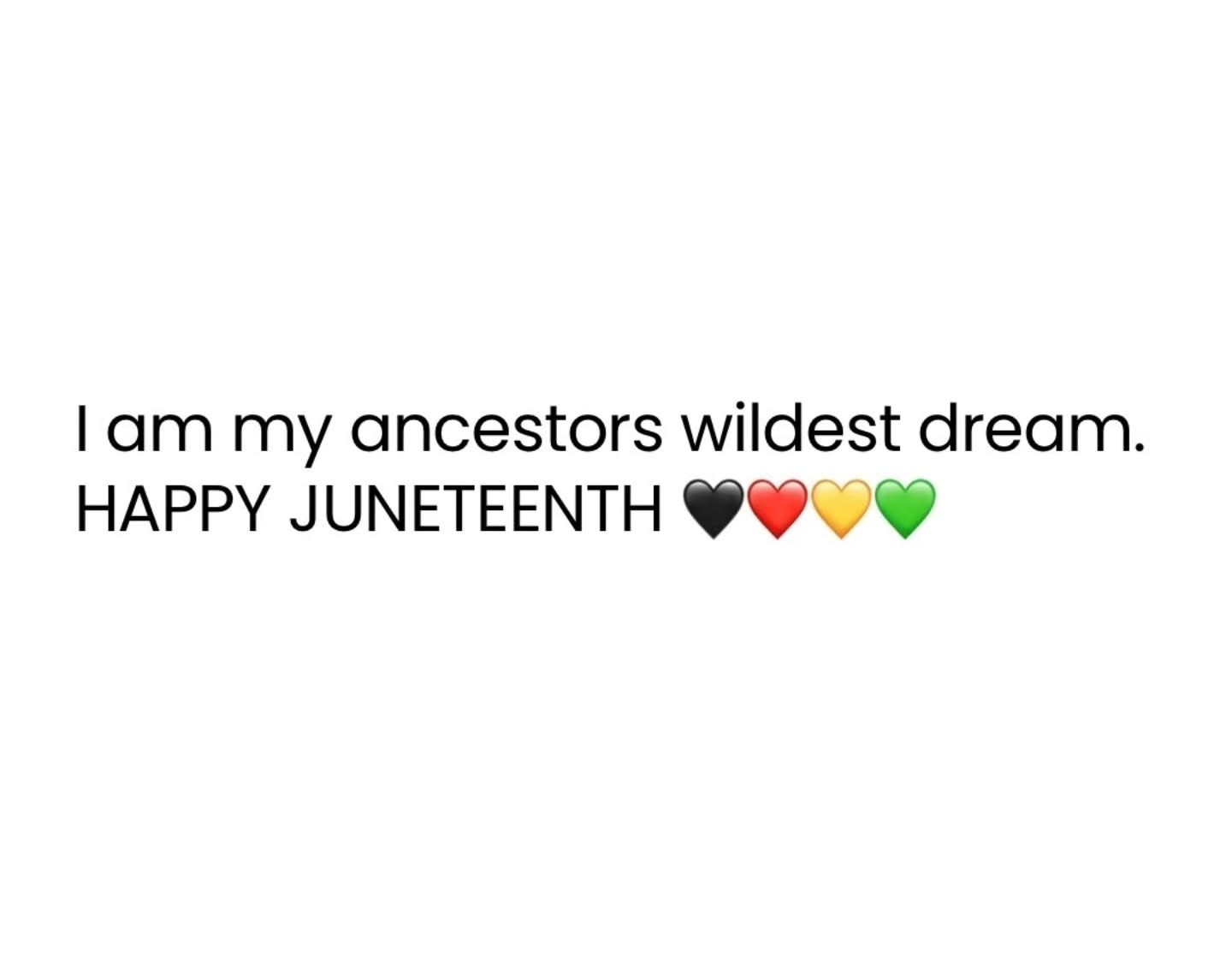Juneteenth ✊🏾🖤❤️💛💚 #blackpride #ancestralhealing #blackisbeautiful❤️