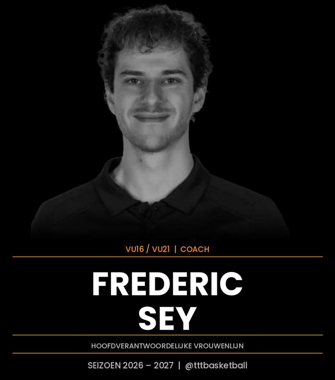 🚨| COACHES 2026-2027
Ook deze coaches staan komend seizoen klaar voor onze teams! 🔥
VU16/VU21- Frederic Sey (Hoofdverantwoordelijke vrouwenlijn)
U13- Taeke Hooiveld
U15- Savier Richardson & Hugo Schuringa
🖤🤍
#onefamily