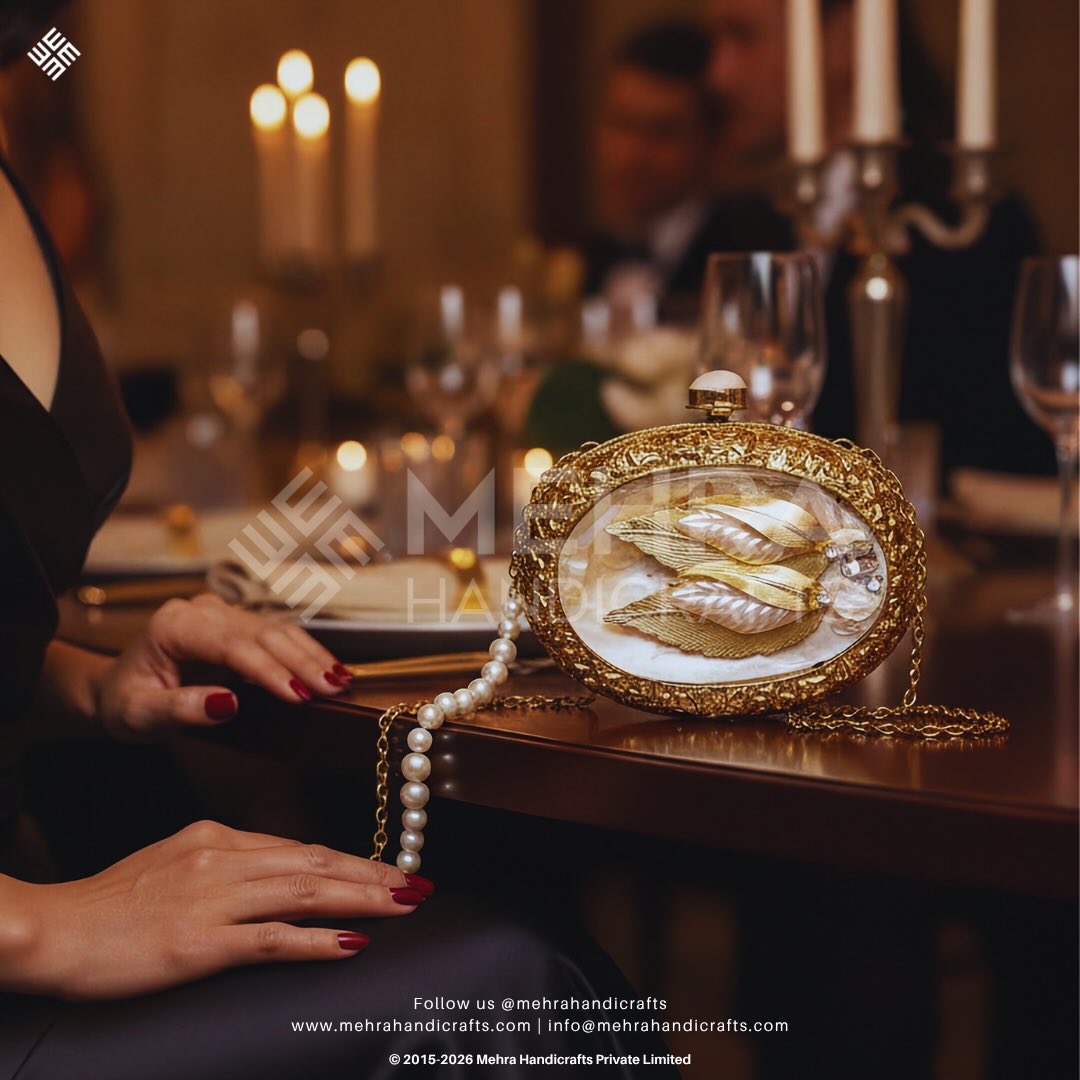 ✨ Elevate Your Style with Elegance! ✨
Discover the timeless charm of our Handmade Designer Brass MOP Clutch Bag—a stunning accessory that combines the luxury of brass with the shimmering beauty of Mother-of-Pearl inlays. Perfect for weddings, evening events, or special occasions, this artisanal masterpiece adds sophistication to every outfit.
🎁 Why You’ll Love It:
🌟 Unique Design
🌟 Handcrafted with Love
🌟 Ethically Made in India
📸 Carry a piece of art with you and stand out wherever you go! 💃
🛍️ Shop now and experience the magic of handmade luxury. Link in bio!
#Handmade #HandmadewithLove #HandmadeInIndia #CraftedwithLove #CraftedInIndia MakeInIndia MadeInIndia LuxuryClutch BrassClutch MOPClutch EveningAccessories ArtisanMade EthicalFashion IndianHandicrafts StatementBag BohoChicStyle HandcraftedElegance
✨ Let your accessories tell a story. Crafted with love, made for YOU! 💕