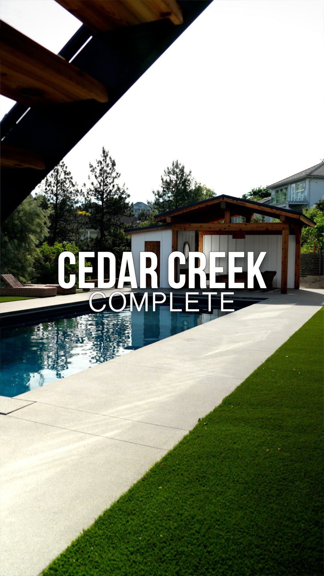 Finished and ready for summer. Welcome to the Cedar Creek project❗️
📲 Contact us today to get started on your project
(844) 562-5362
#Poolhouse #LuxuryPools #KelownaPoolBuilder #OkanaganLiving #Reels